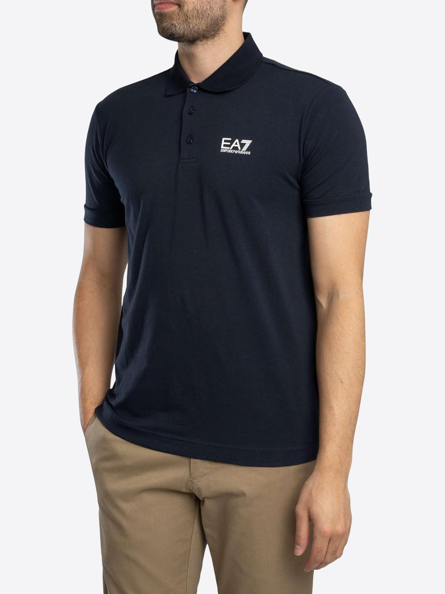 Polo maniche corte EA7 da Uomo - blu 8NPF141562