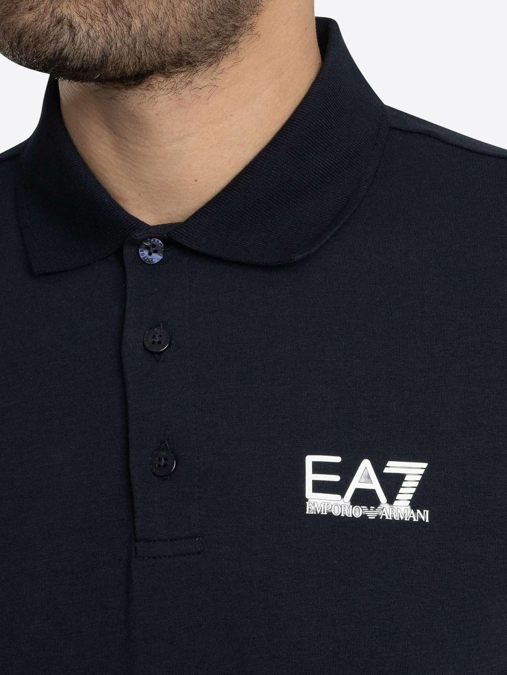 Polo maniche corte EA7 da Uomo - blu 8NPF141562