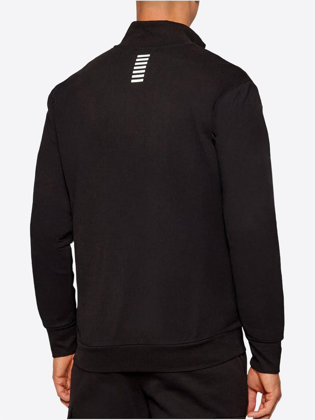 Felpa Full Zip EA7 da Uomo - nero 8NPM31PJVRZ1200 NERO