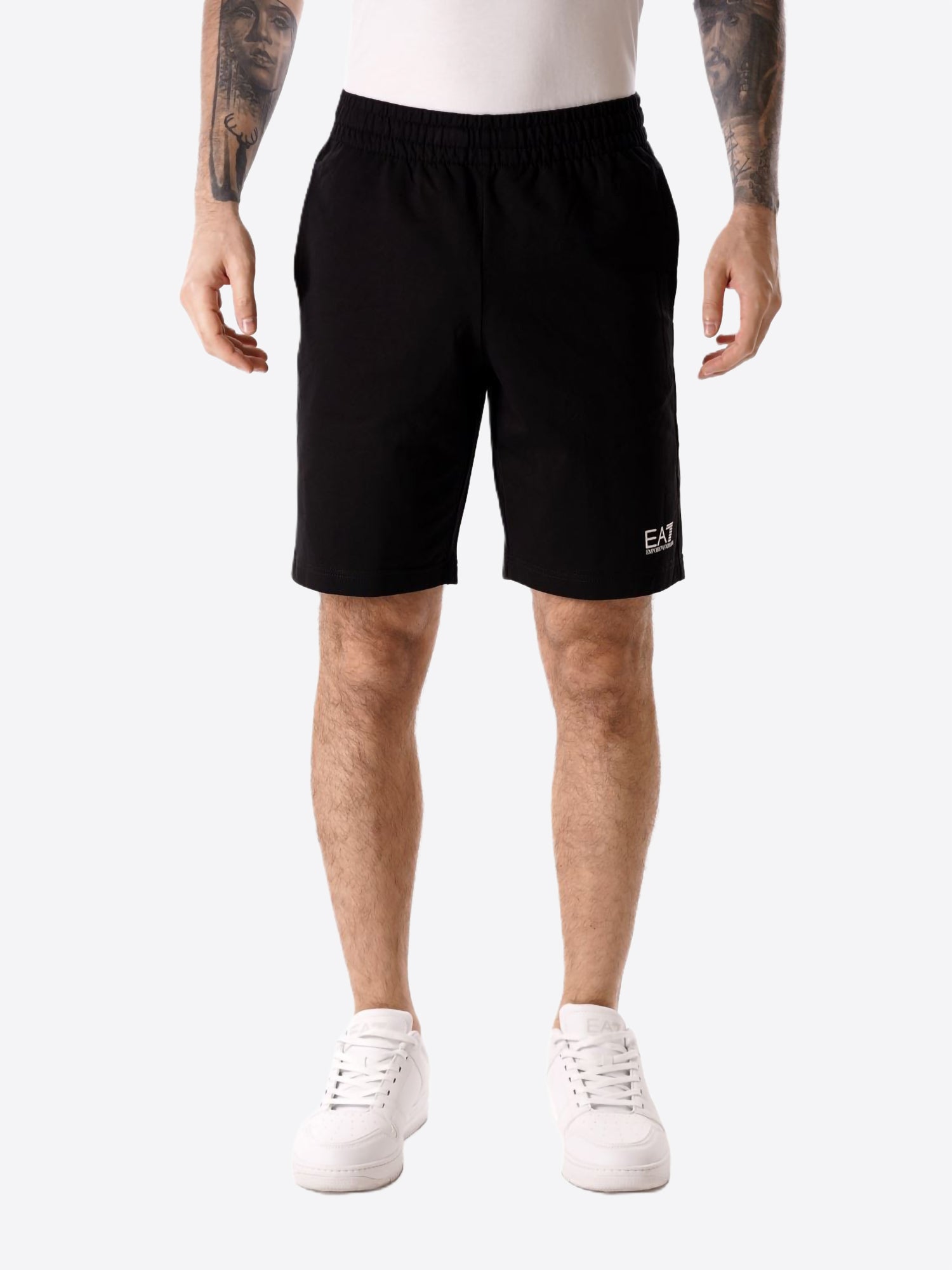 Bermuda EA7 da Uomo - nero 8NPS651200 NEROBIANCO