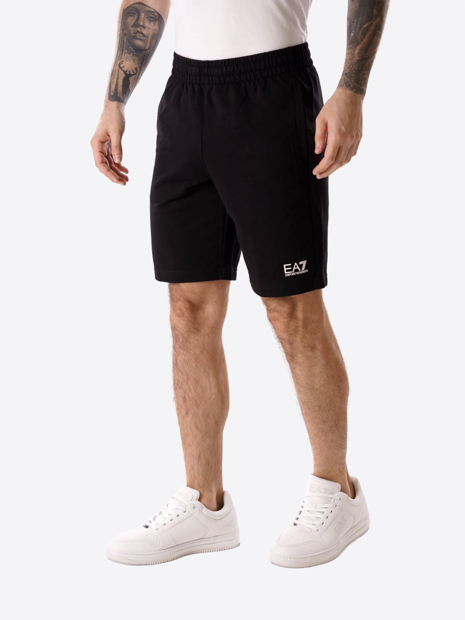 Bermuda EA7 da Uomo - nero 8NPS651200 NEROBIANCO