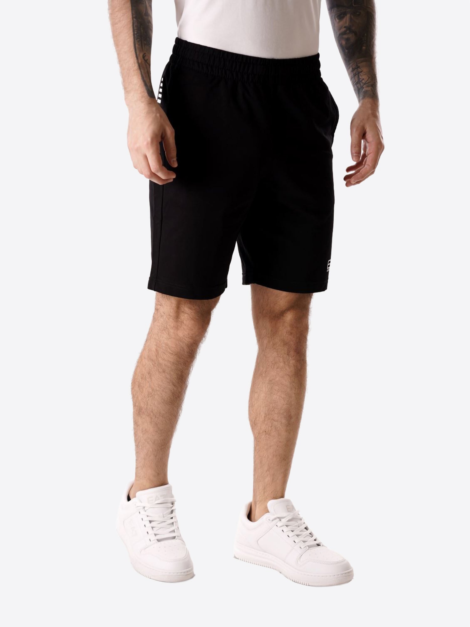 Bermuda EA7 da Uomo - nero 8NPS651200 NEROBIANCO