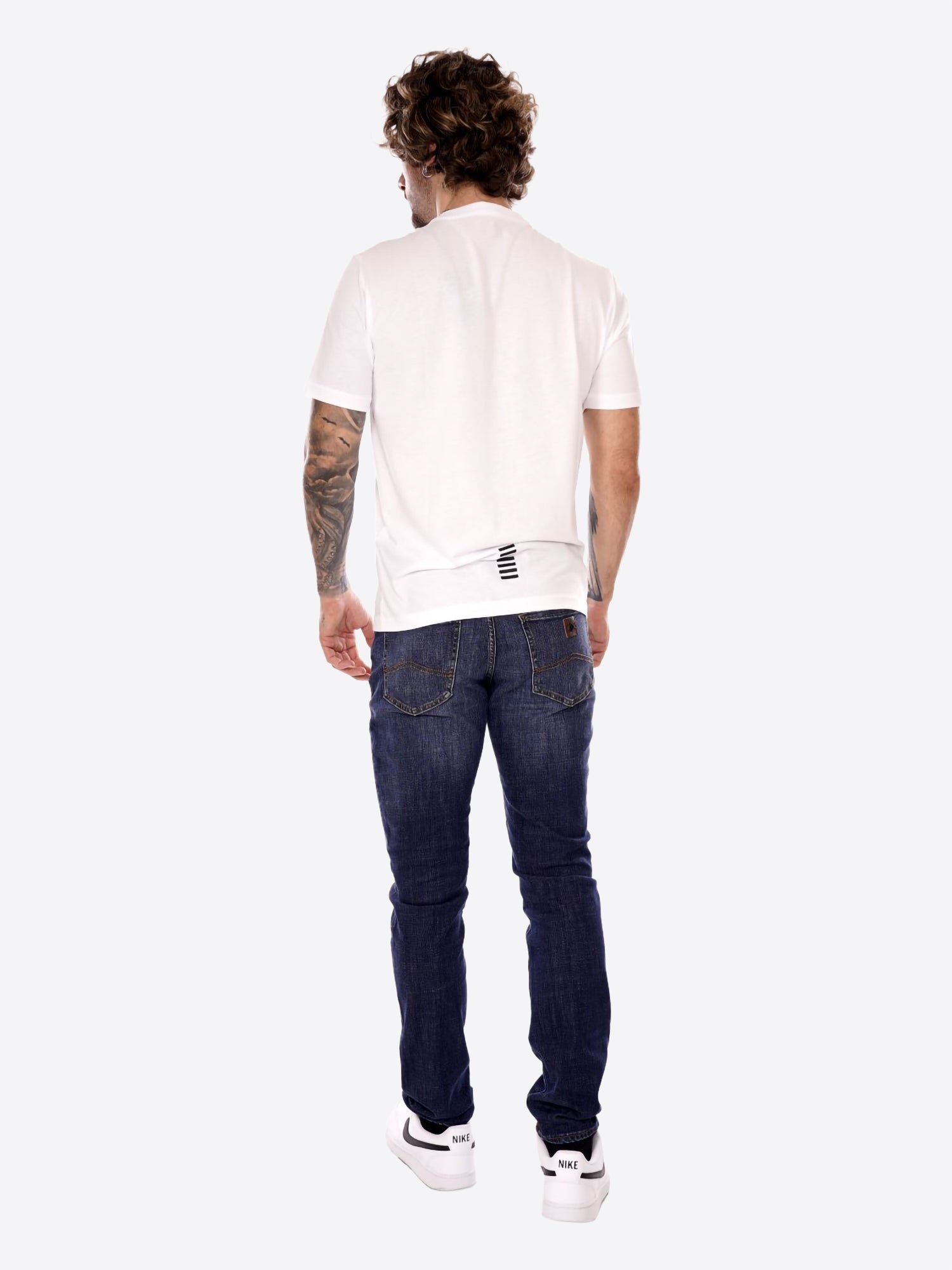 T-shirt EA7 da Uomo - bianco 8NPT251100 BIANCO