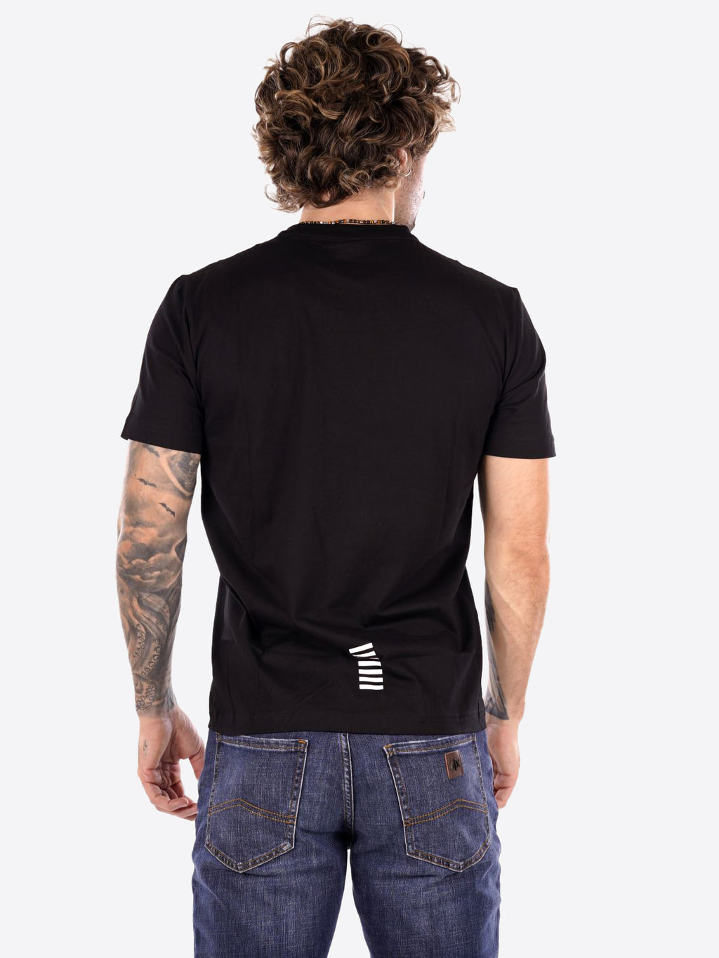 T-shirt EA7 da Uomo - nero 8NPT251200 NEROBIANCO