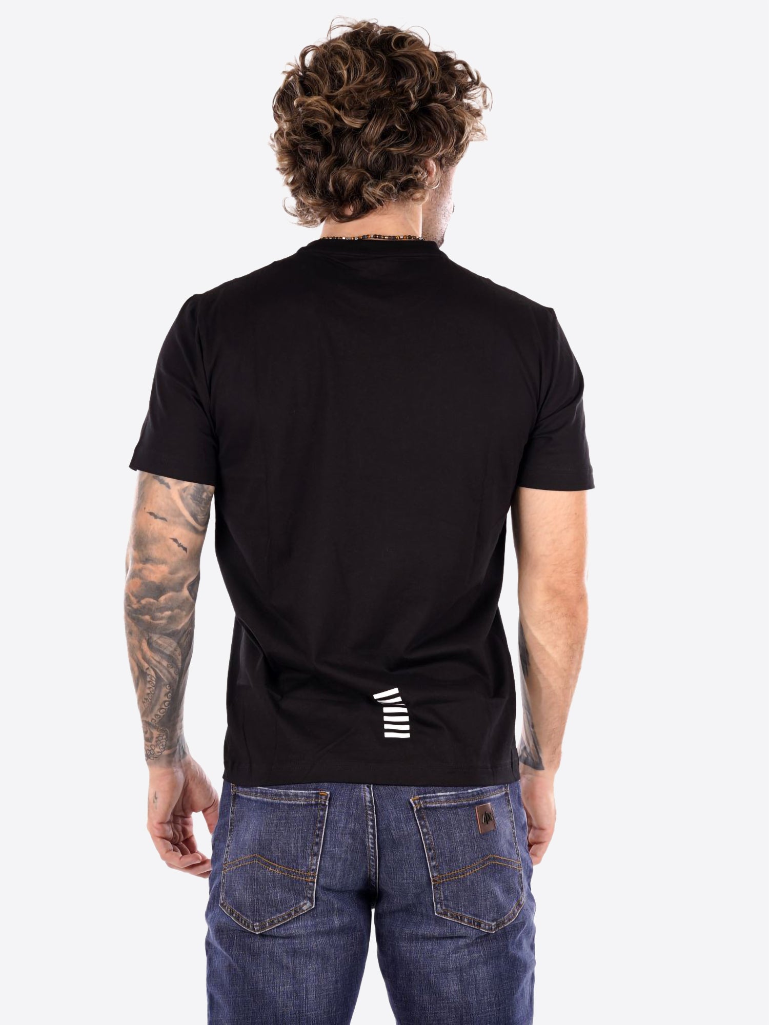T-shirt EA7 da Uomo - nero 8NPT251200 NEROBIANCO