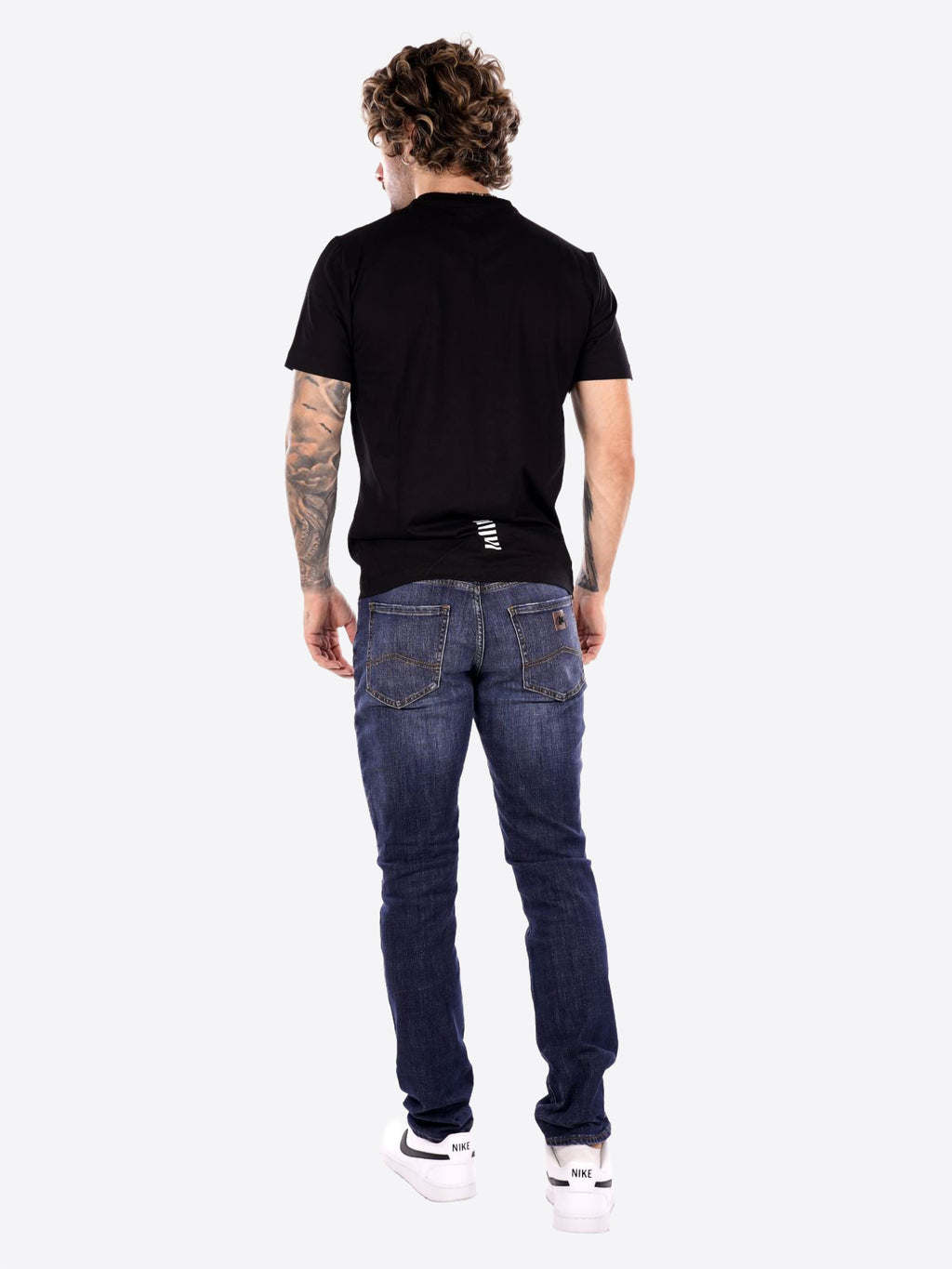 T-shirt EA7 da Uomo - nero 8NPT251200 NEROBIANCO