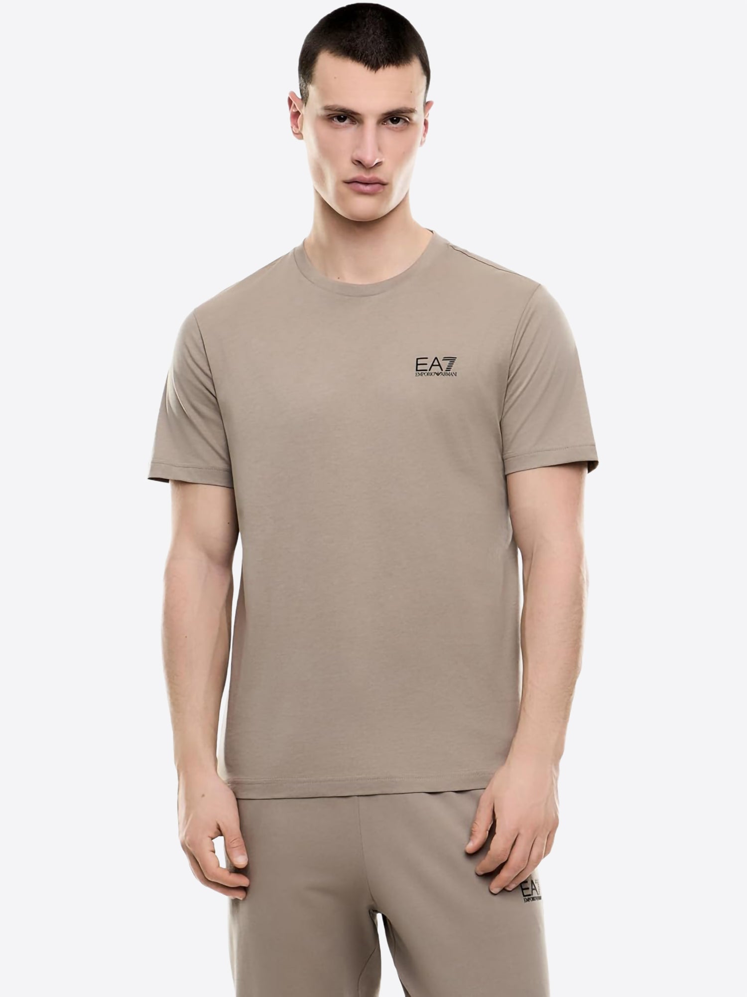 T-shirt EA7 da Uomo - beige 8NPT25U6167 BEIGE