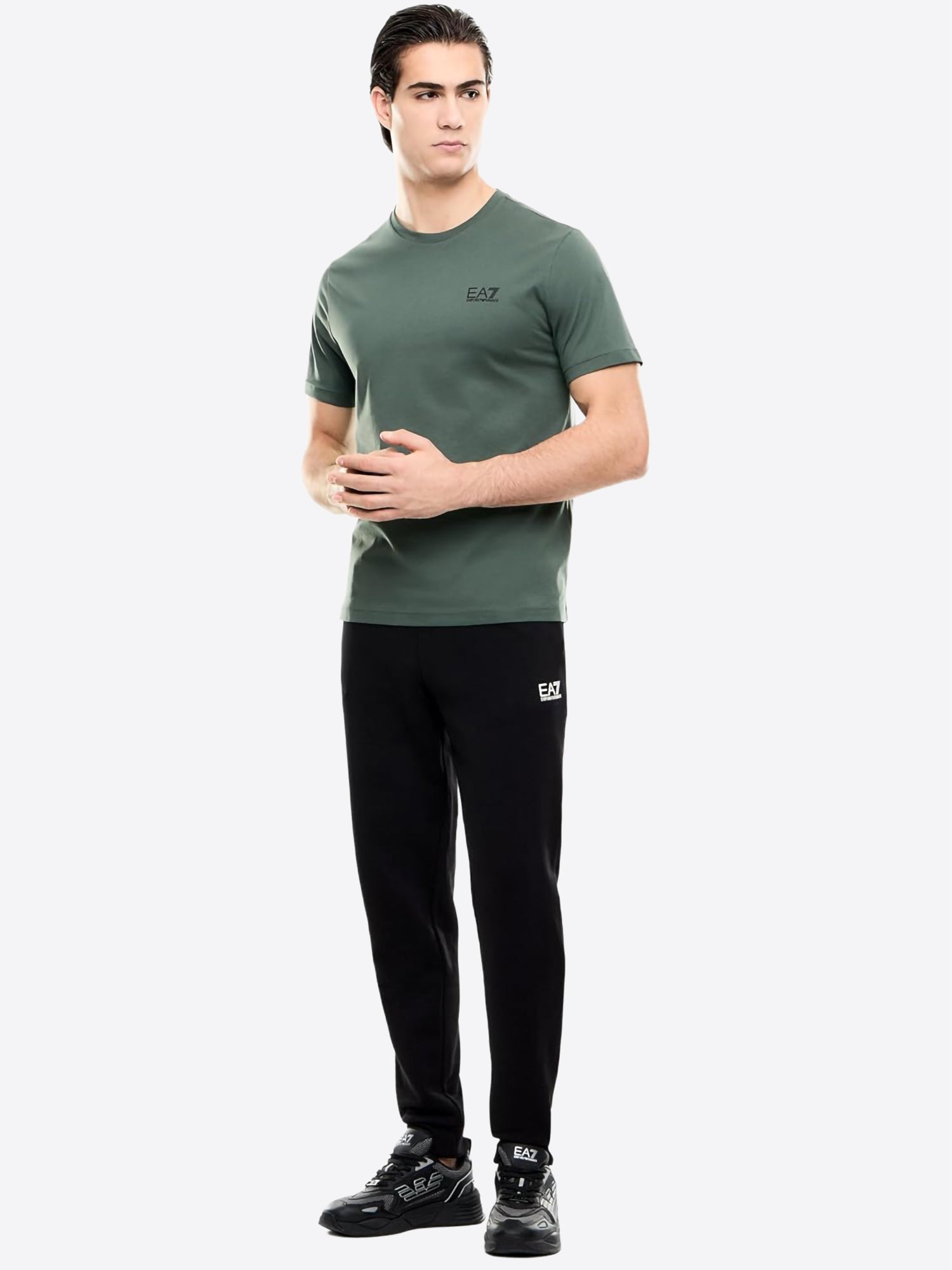 T-shirt EA7 da Uomo - verde 8NPT25U7260 VERDE