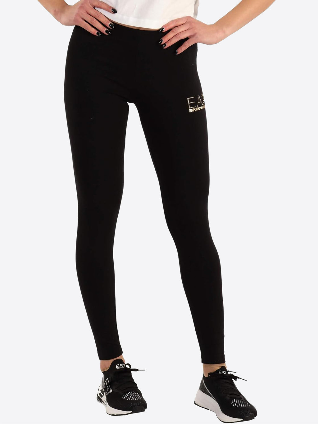 Leggins EA7 da Donna - nero 8NTP821200 NERO