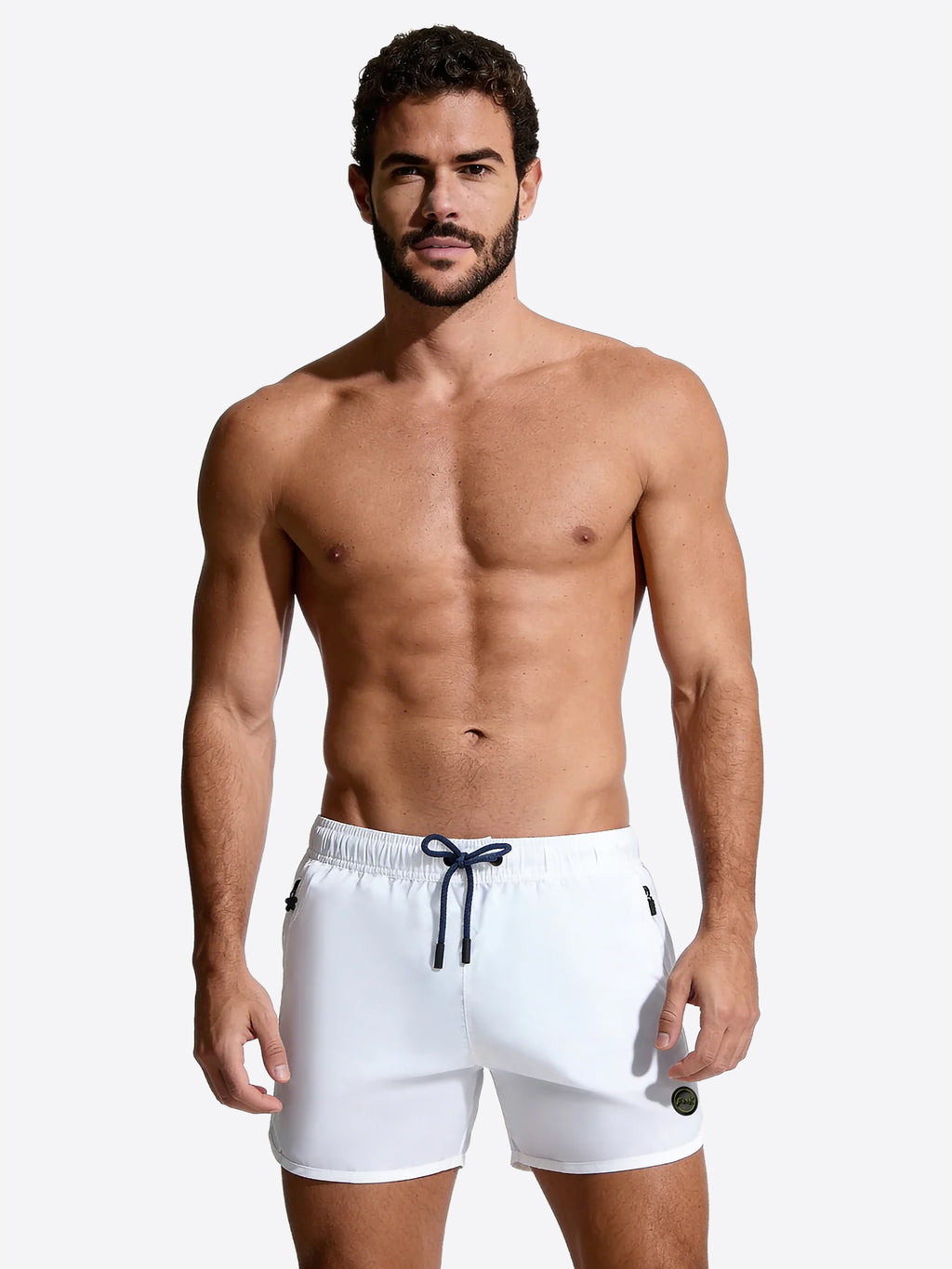 Shorts Mare FUCK da Uomo - bianco FK26-SM5003WHT