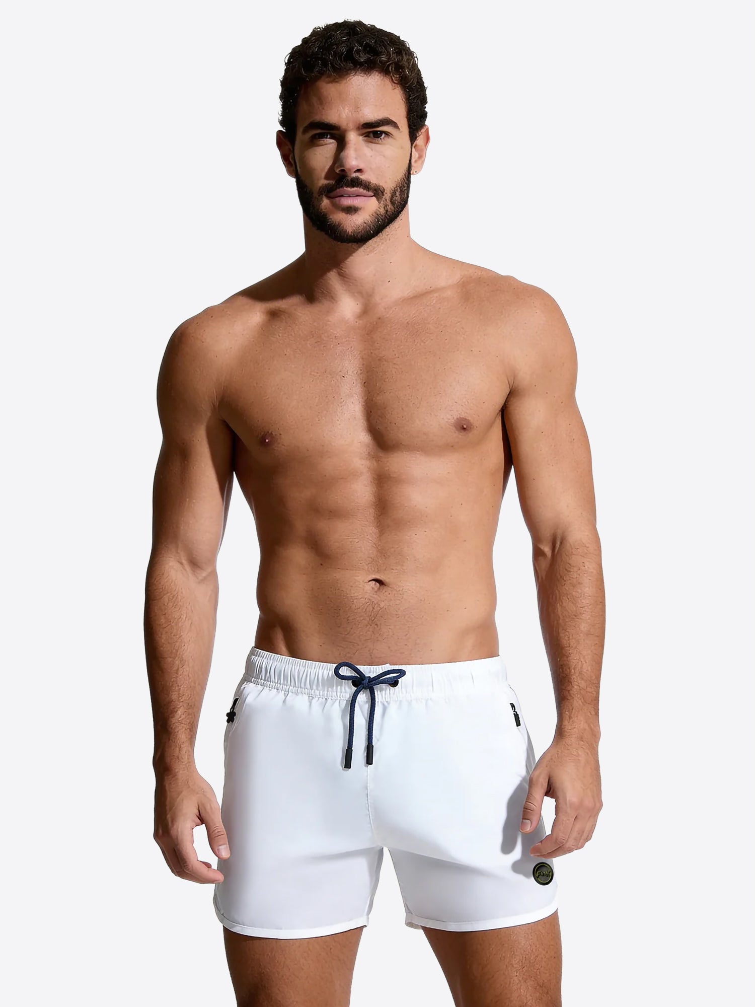Shorts Mare FUCK da Uomo - bianco FK26-SM5003WHT