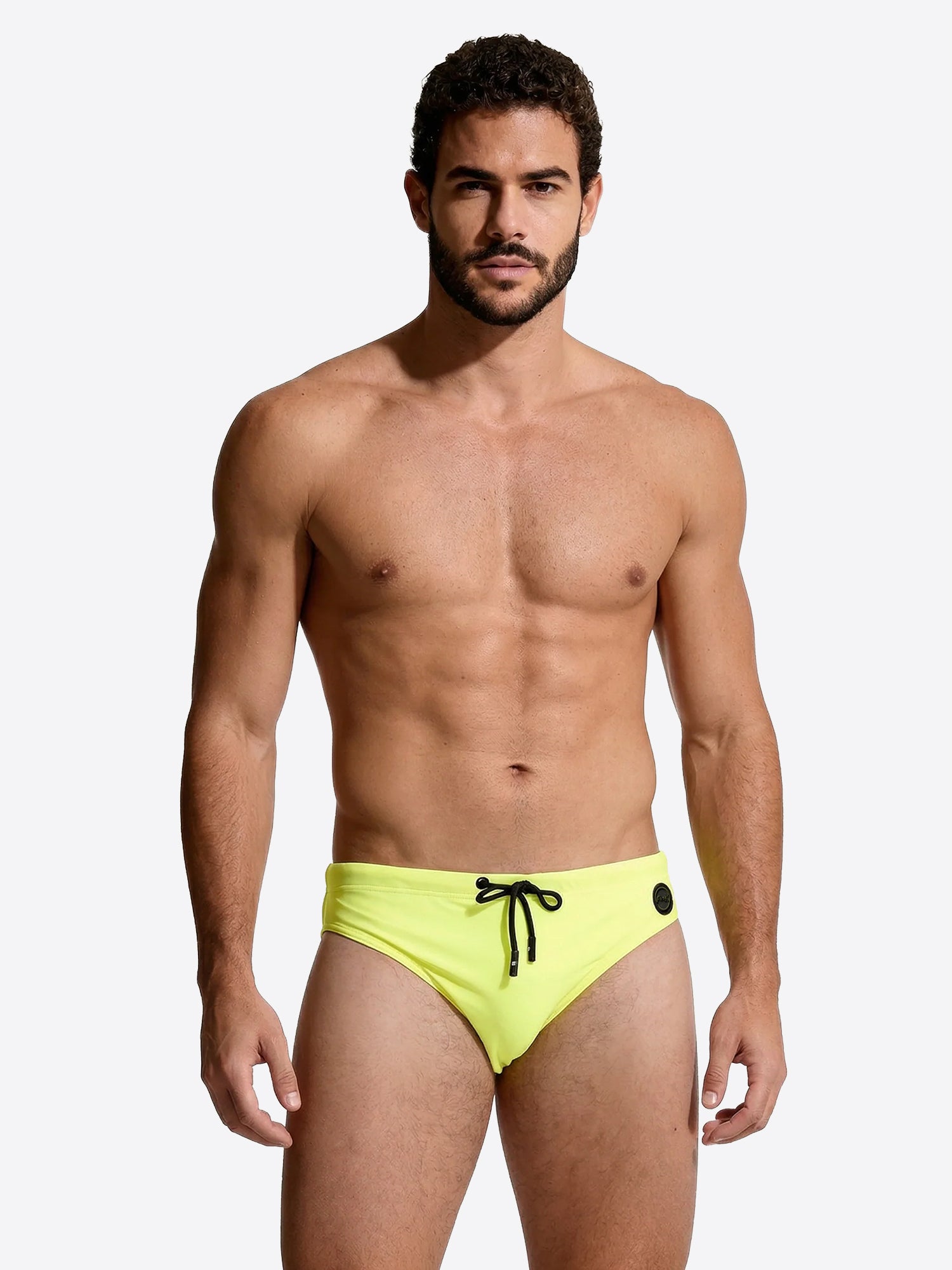 Costume Slip Uomo Mare FUCK da Uomo - giallo FK26-SM5201FY