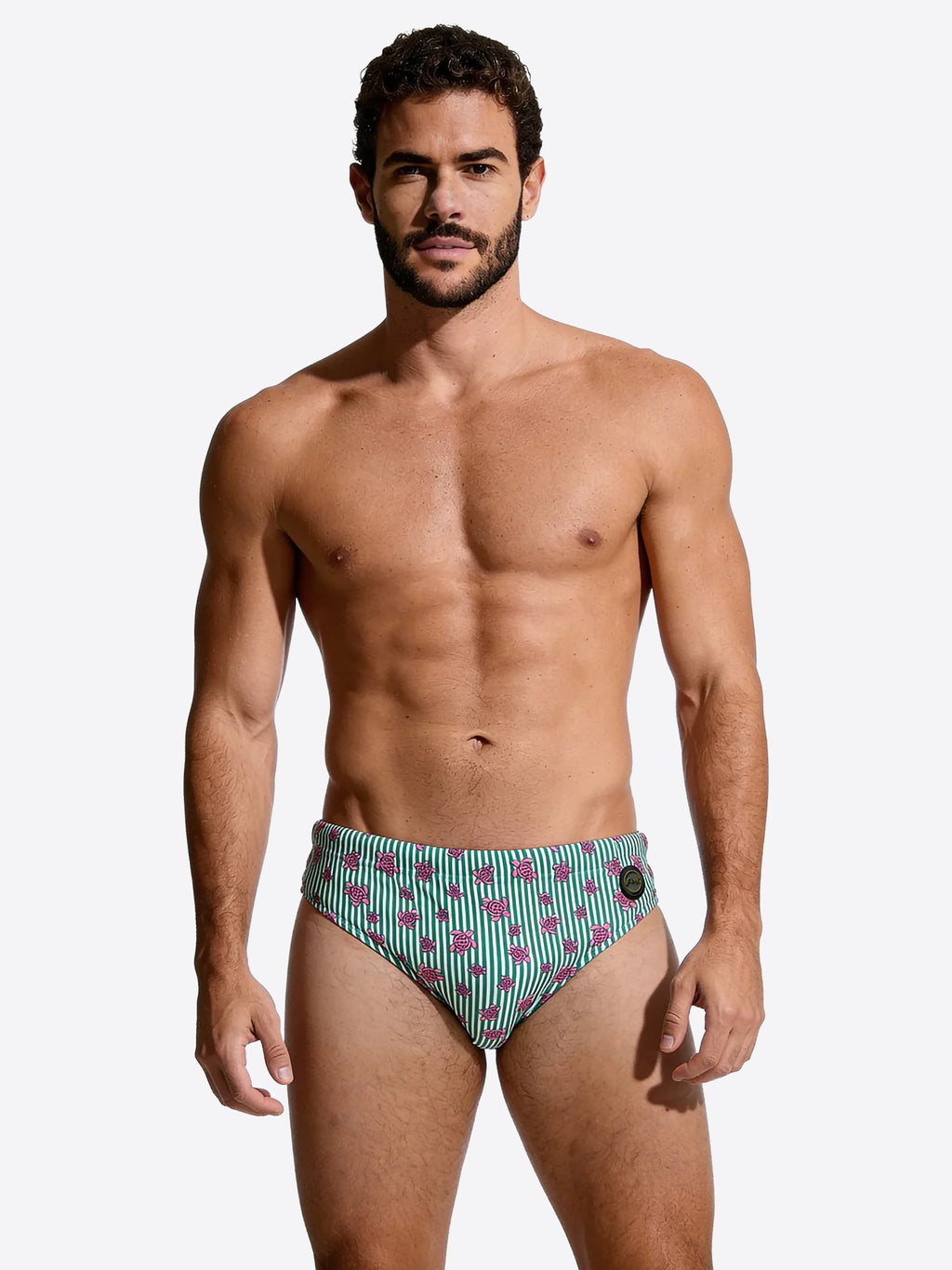 Costume Slip Uomo Mare FUCK da Uomo - verde FK26-SM5820X7TARTARUGA