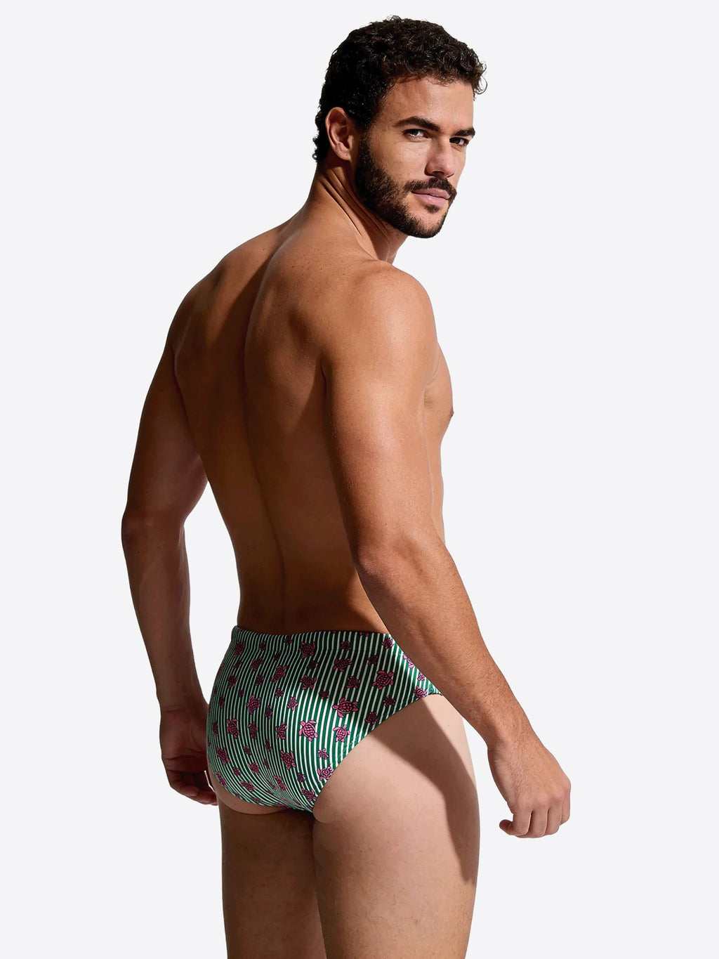Costume Slip Uomo Mare FUCK da Uomo - verde FK26-SM5820X7TARTARUGA