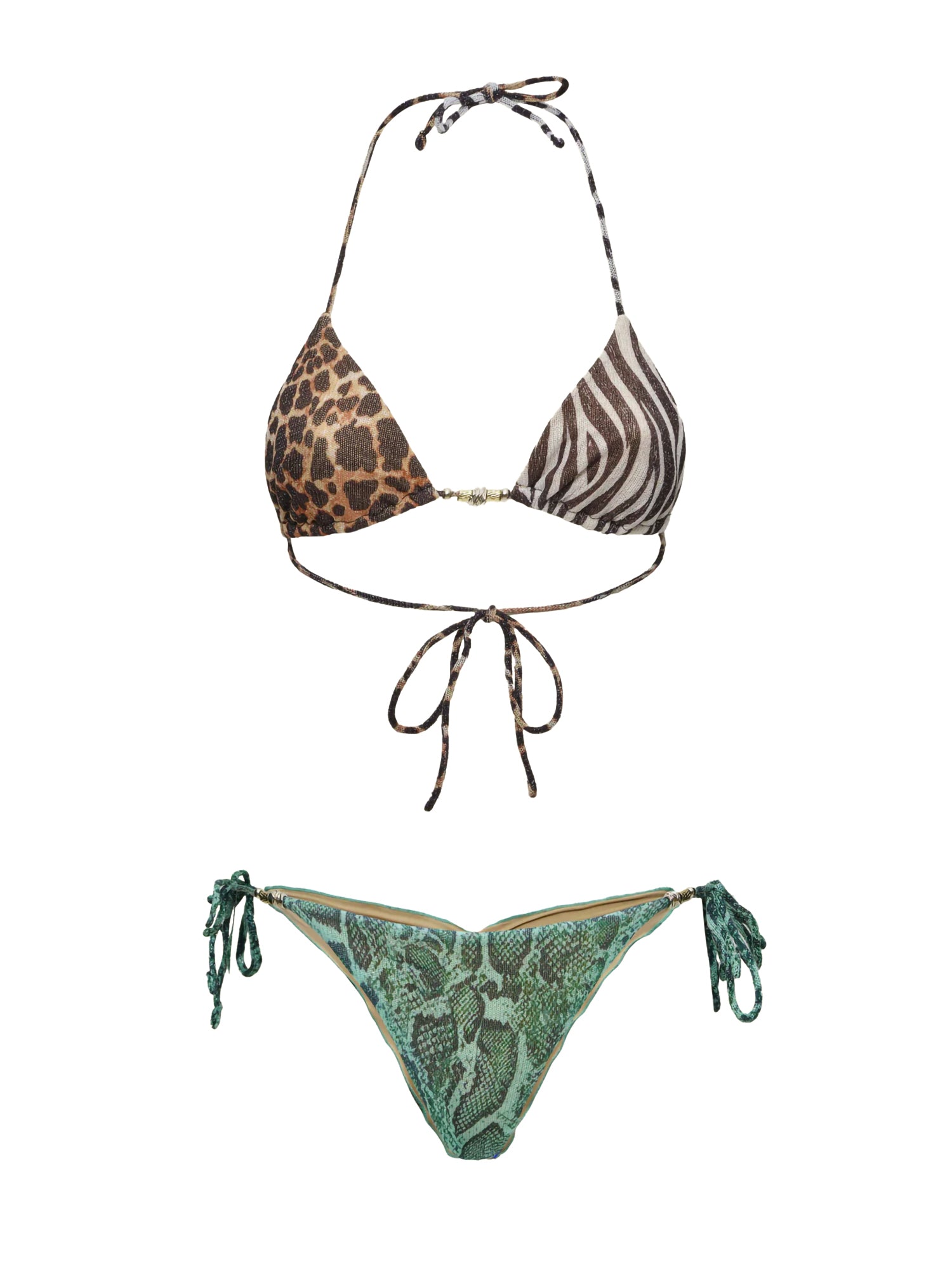 Bikini FUCK da Donna - verde FK26-SW0140X10