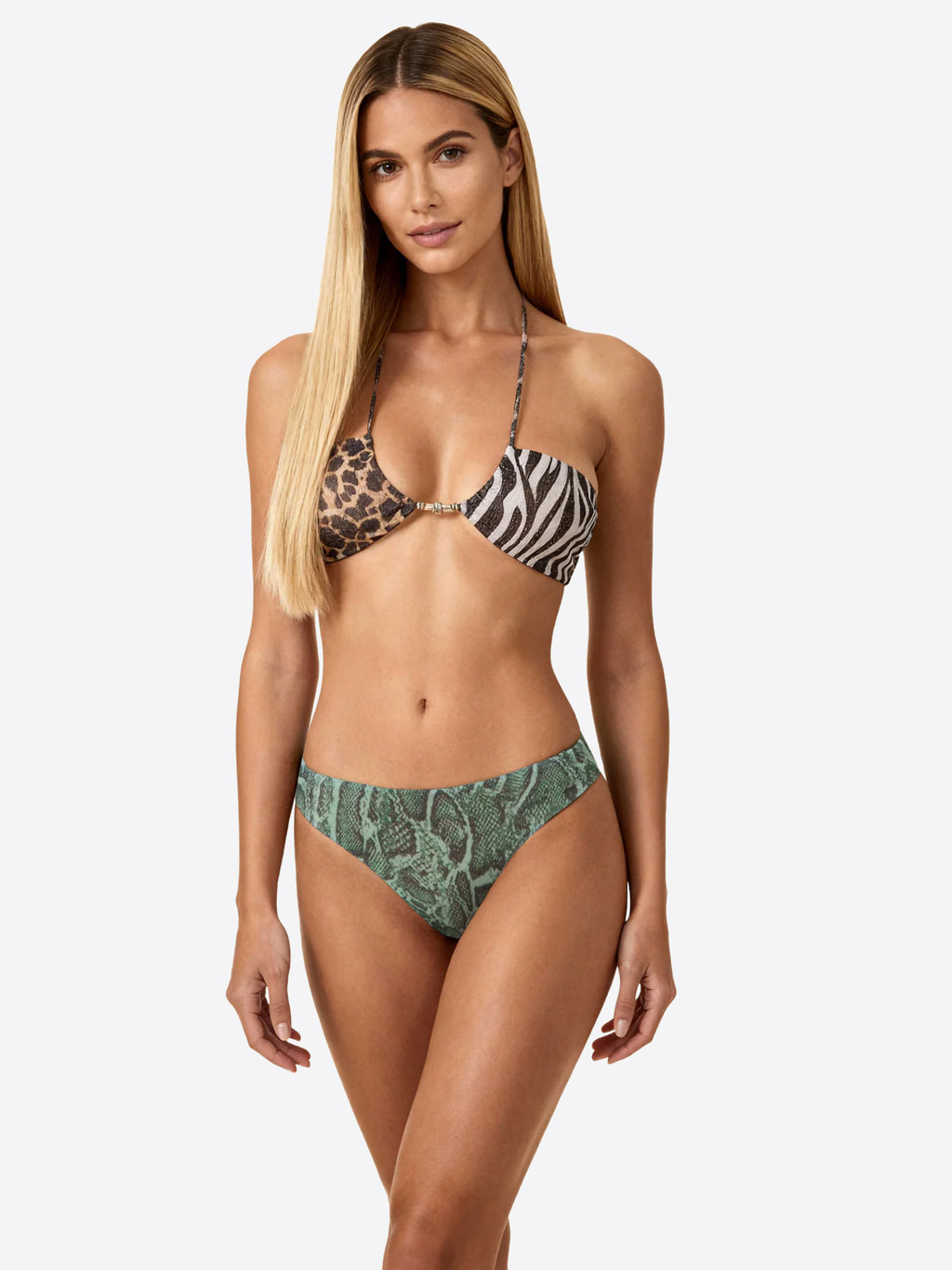 Bikini FUCK da Donna - verde FK26-SW0142X10