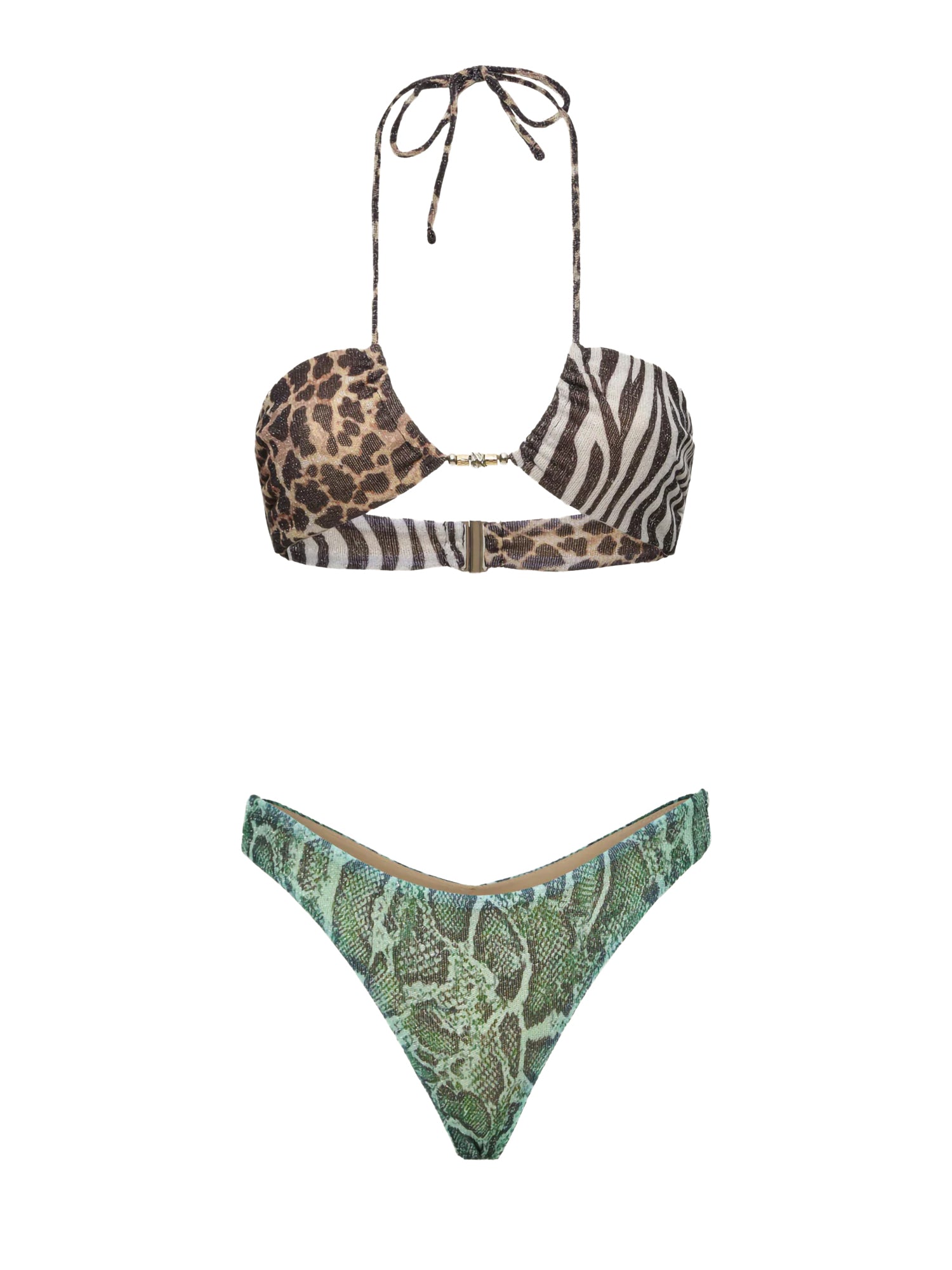 Bikini FUCK da Donna - verde FK26-SW0142X10