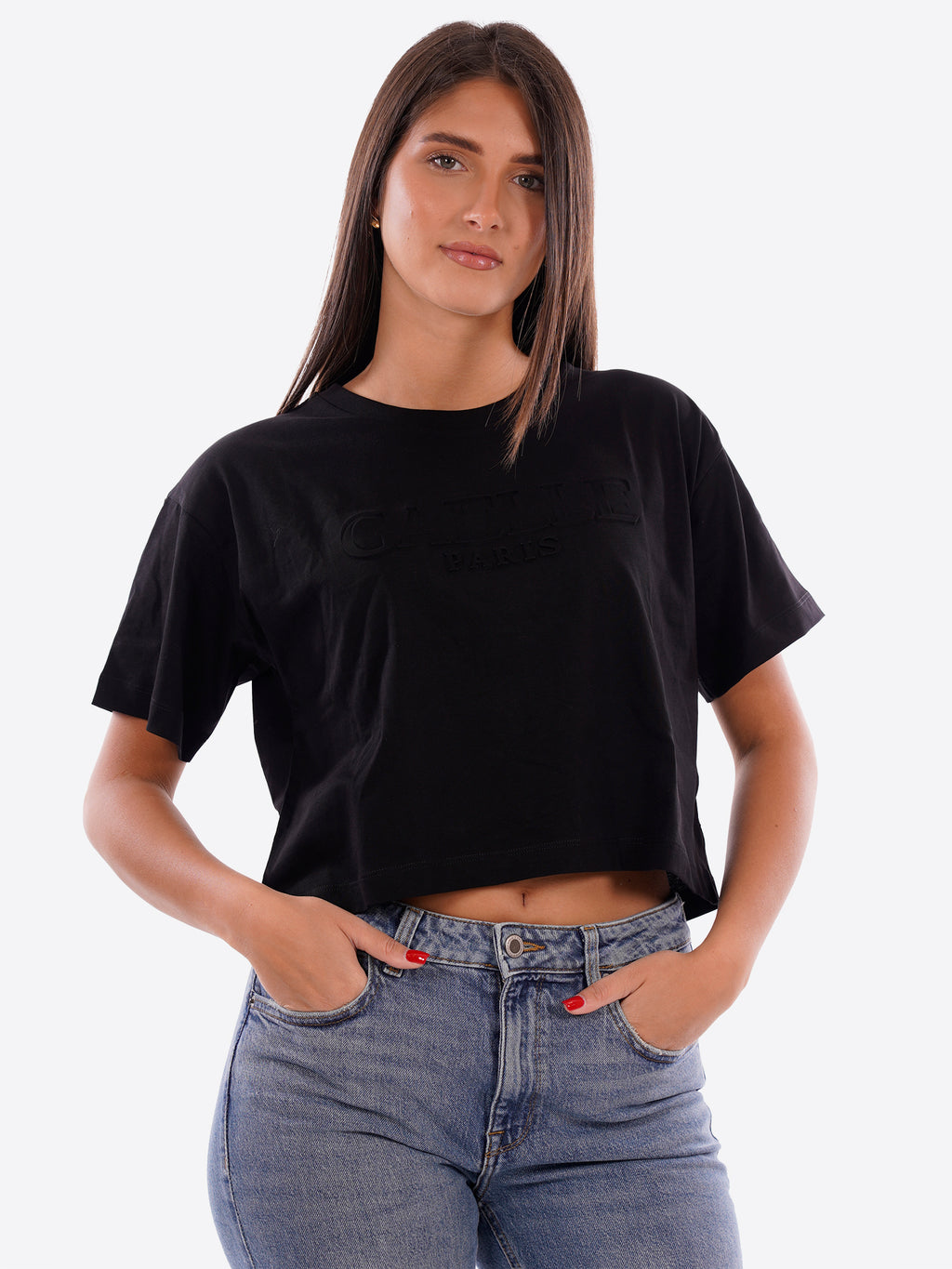 T-shirt GAELLE da Donna - nero GA9237NERO