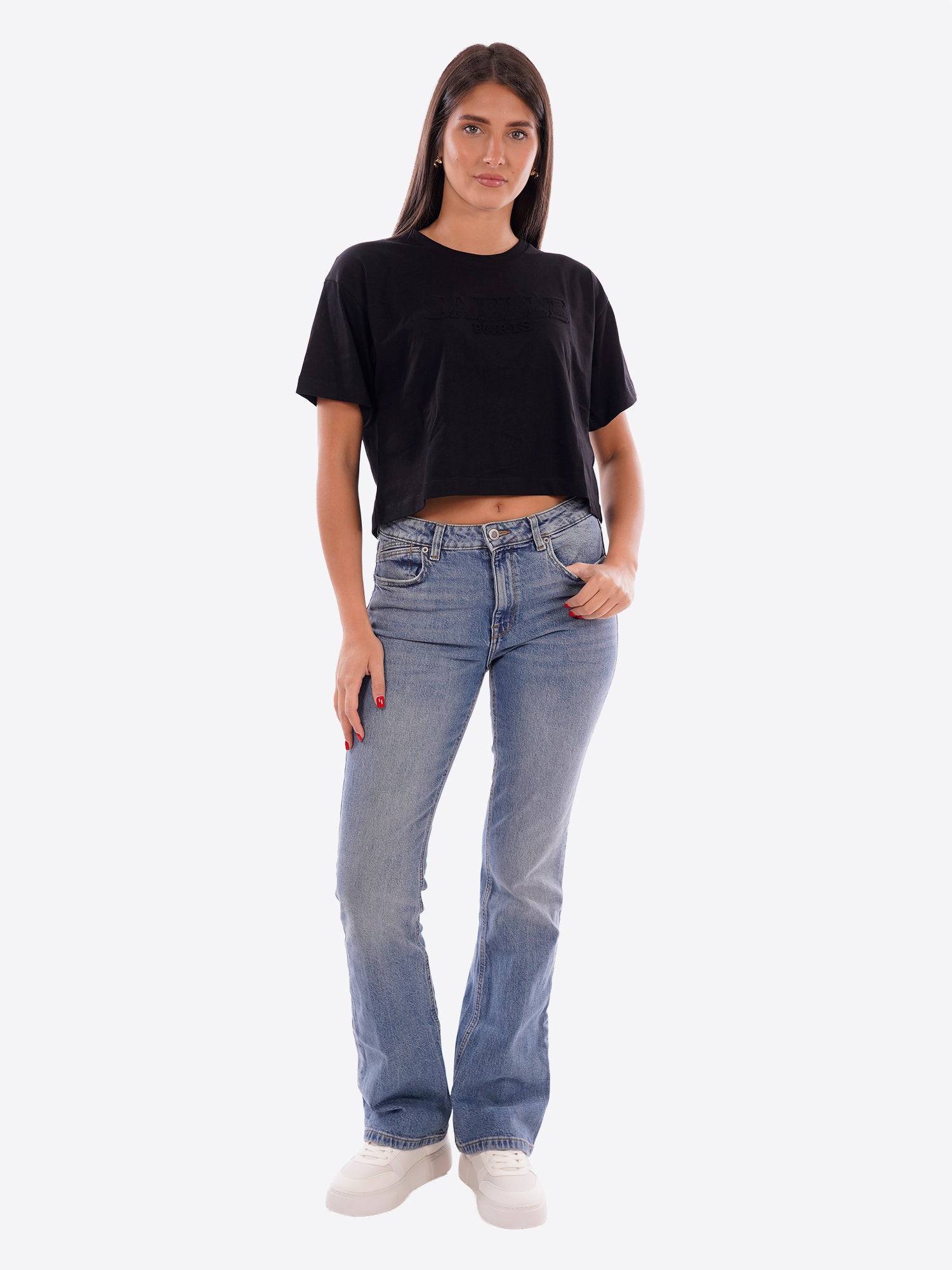 T-shirt GAELLE da Donna - nero GA9237NERO