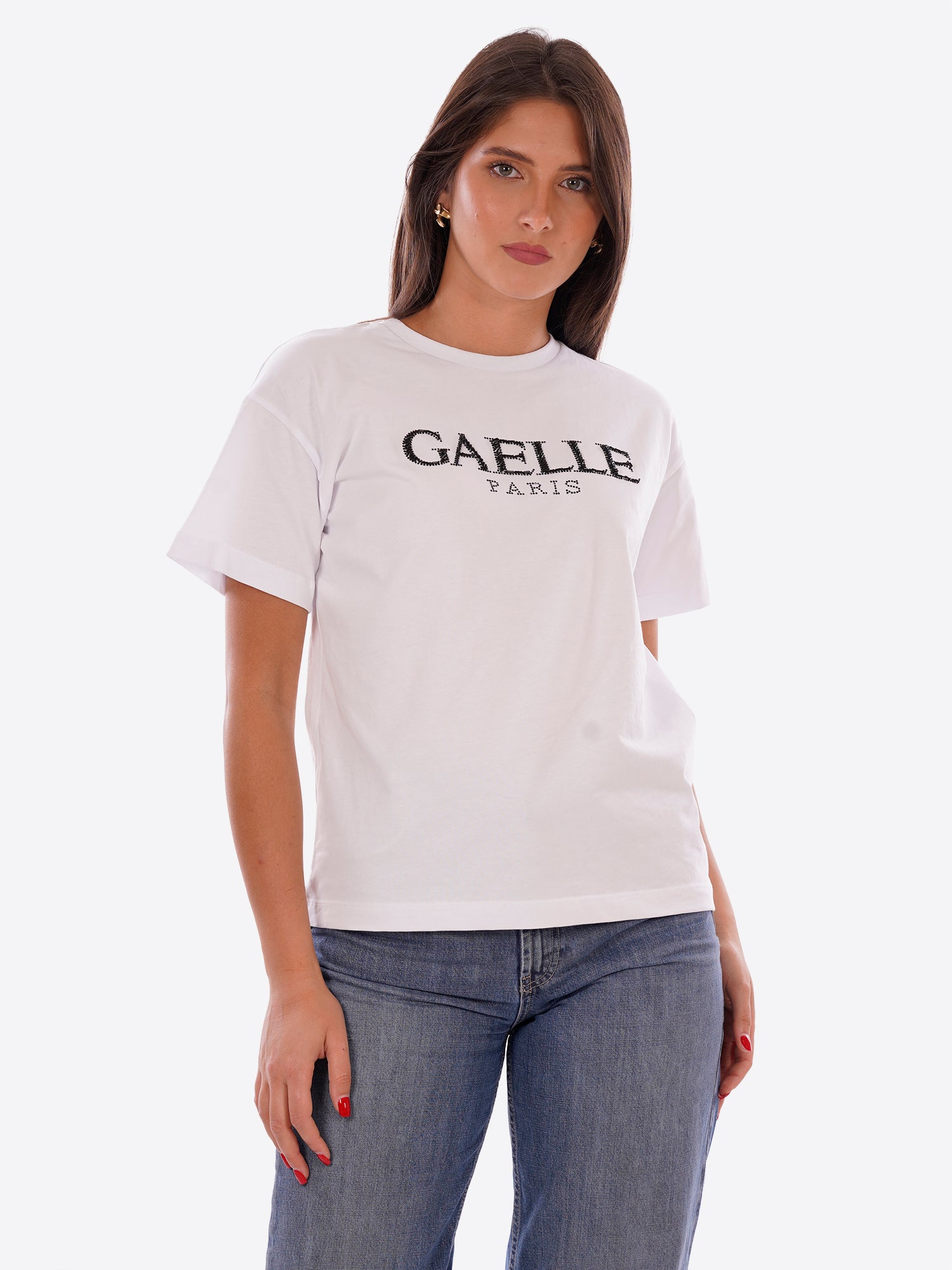 T-shirt GAELLE da Donna - bianco GA9252BIANCO