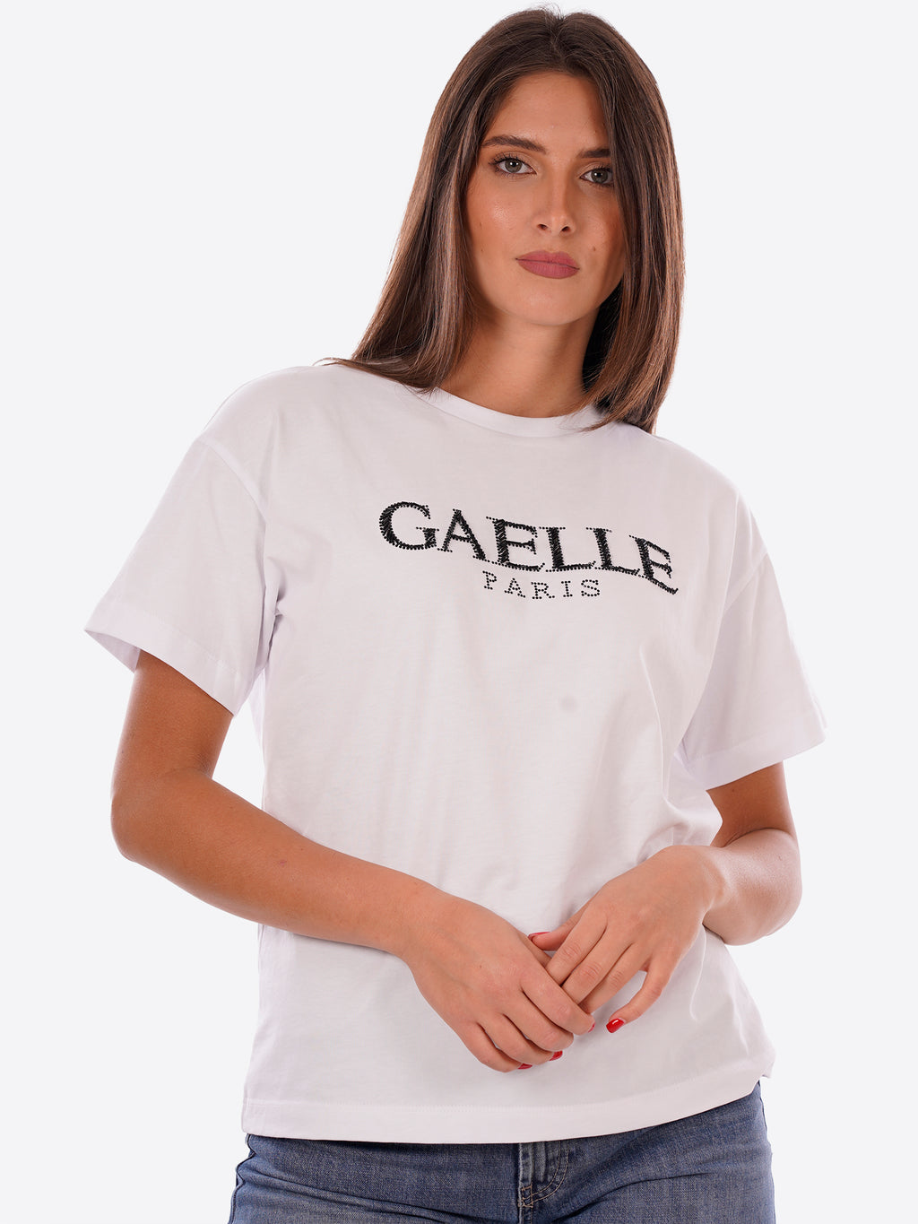 T-shirt GAELLE da Donna - bianco GA9252BIANCO