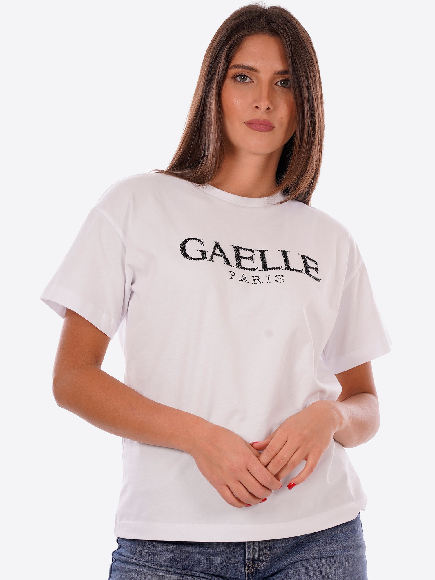 T-shirt GAELLE da Donna - bianco GA9252BIANCO