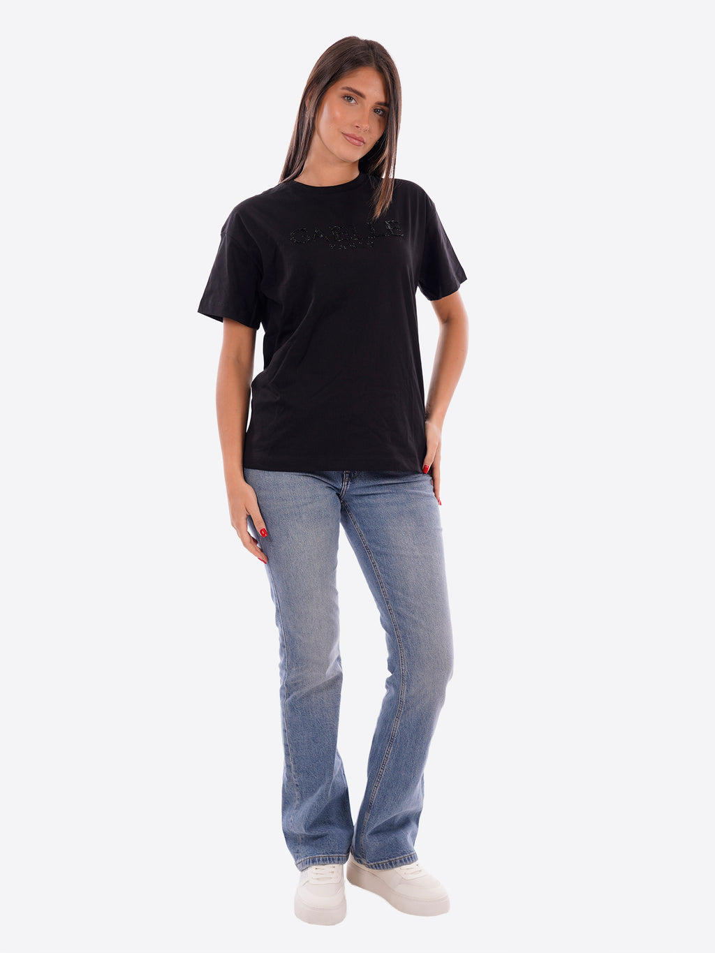 T-shirt GAELLE da Donna - nero GA9252NERO
