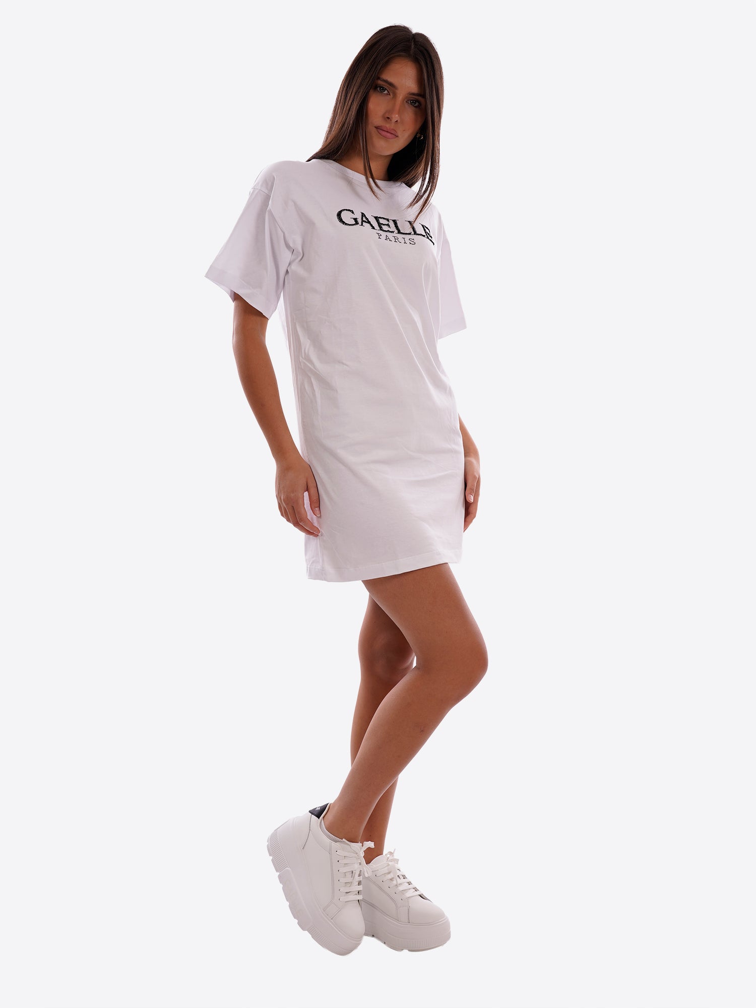 Vestitino GAELLE da Donna - bianco GA9253BIANCO