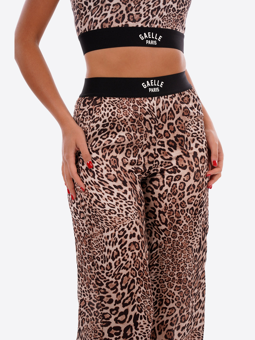 Pantalone GAELLE da Donna - nero GA9301ANIMALIER