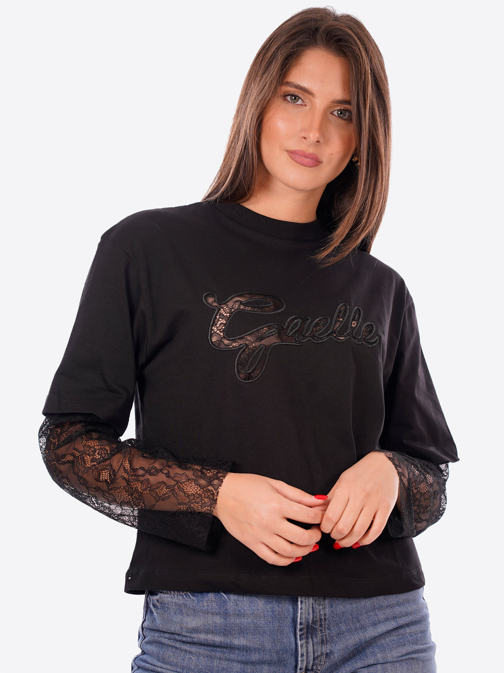 T-shirt GAELLE da Donna - nero GA9343NERO