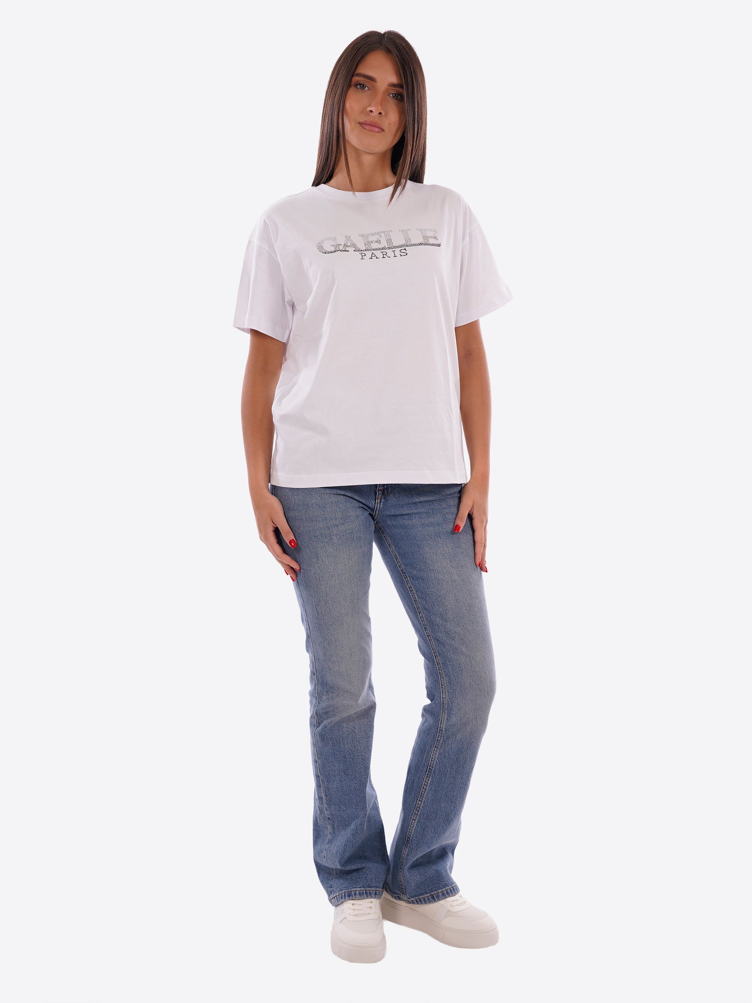 T-shirt GAELLE da Donna - bianco GA9374BIANCO