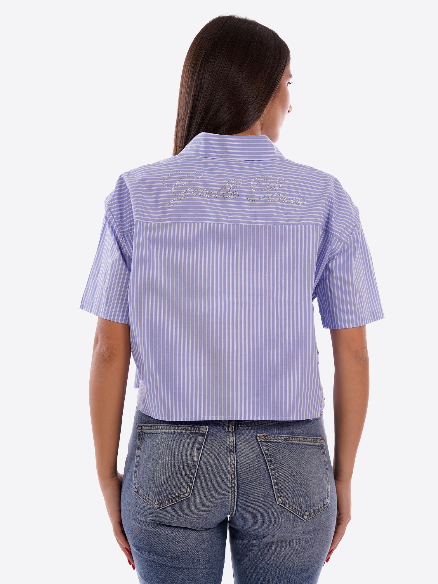 Camicia maniche corte GAELLE da Donna - blu GA9837AZZURRO
