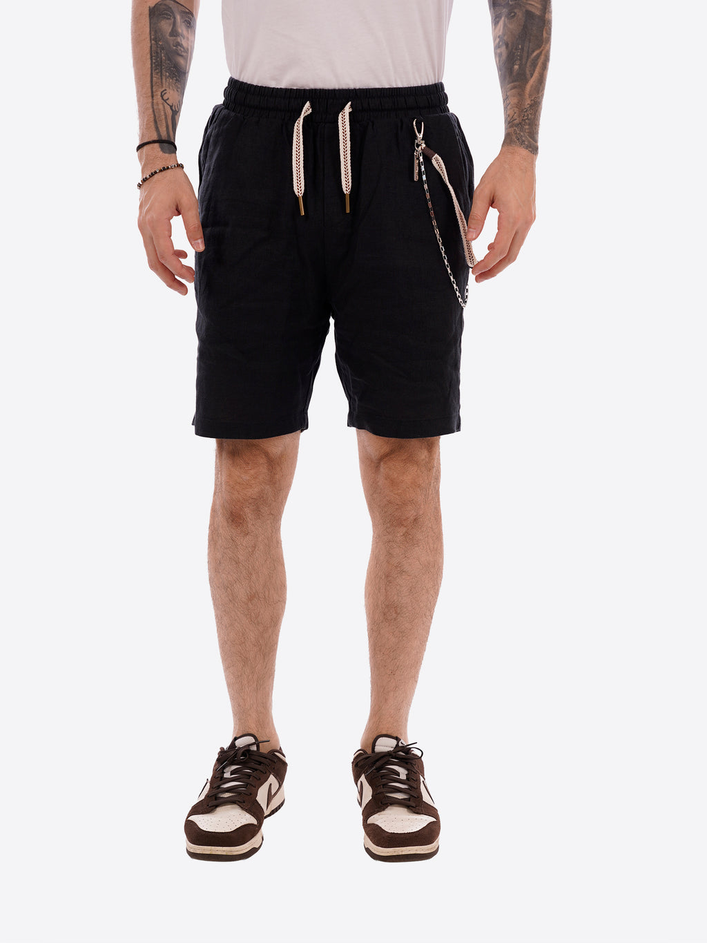 Bermuda GIANNI LUPO da Uomo - nero FJ3269-S26BLK