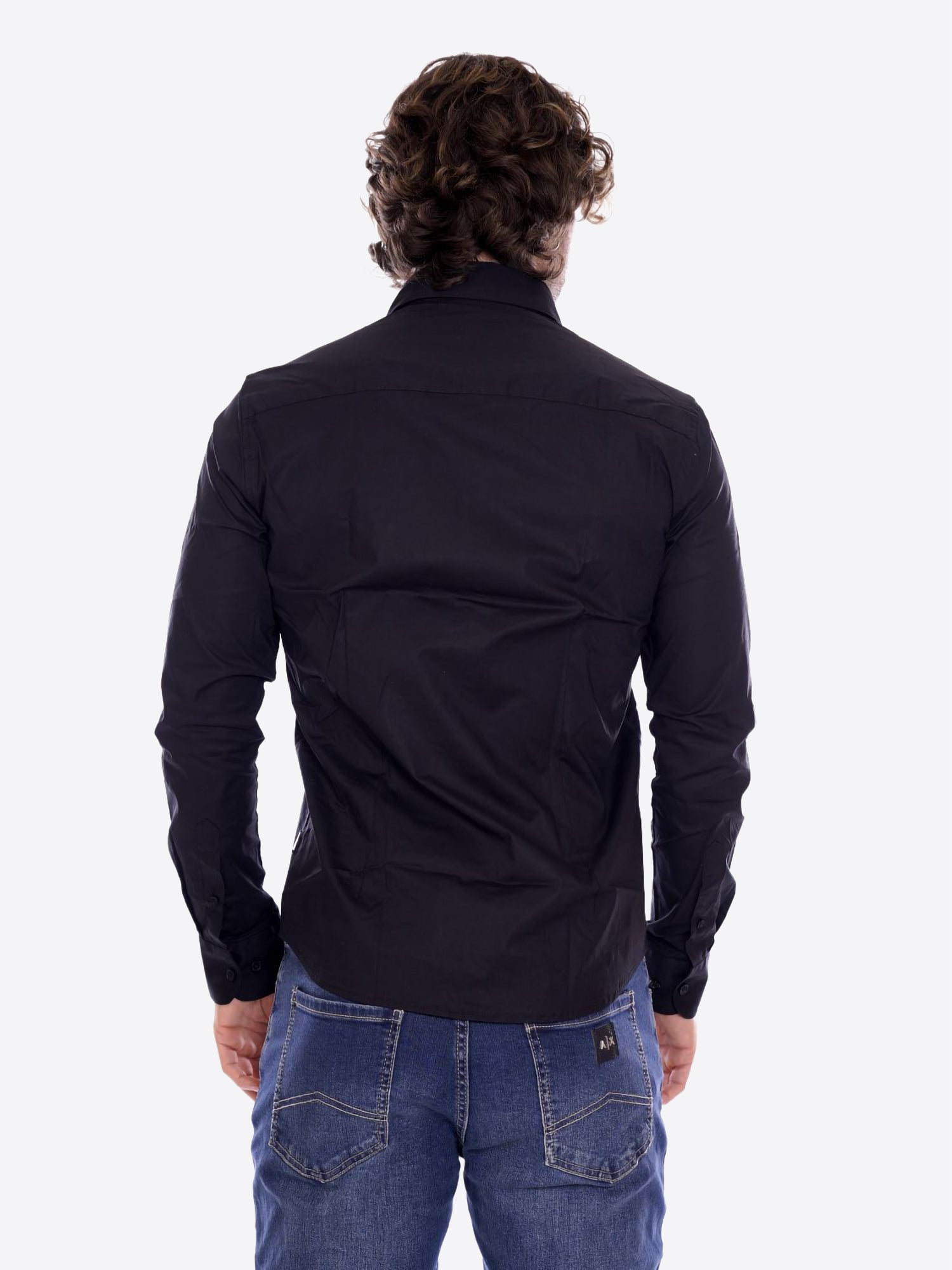 Camicia GIANNI LUPO da Uomo - nero GL070DA-S26BLK