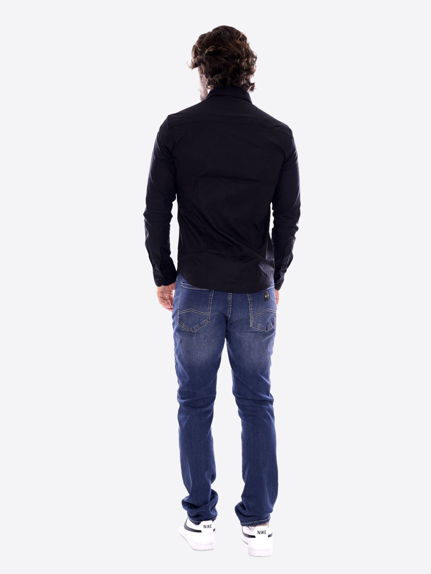 Camicia GIANNI LUPO da Uomo - nero GL070DA-S26BLK