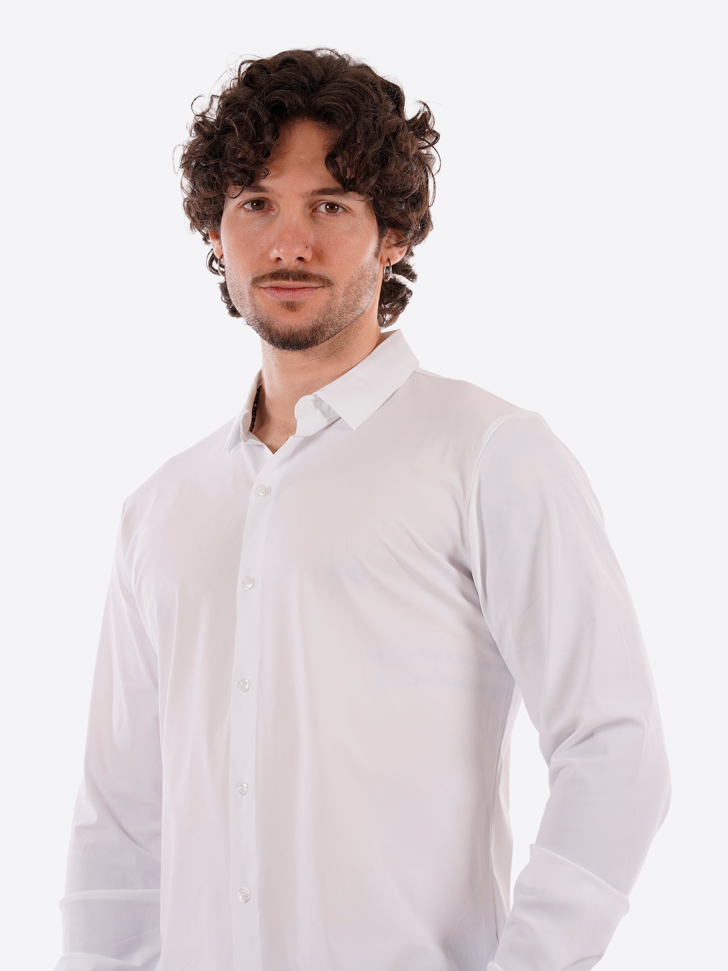 Camicia GIANNI LUPO da Uomo - bianco GL1002TB-S26WHT