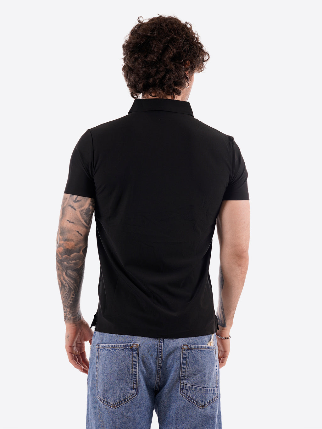 Polo GIANNI LUPO da Uomo - nero GL1003TB-S26BLK