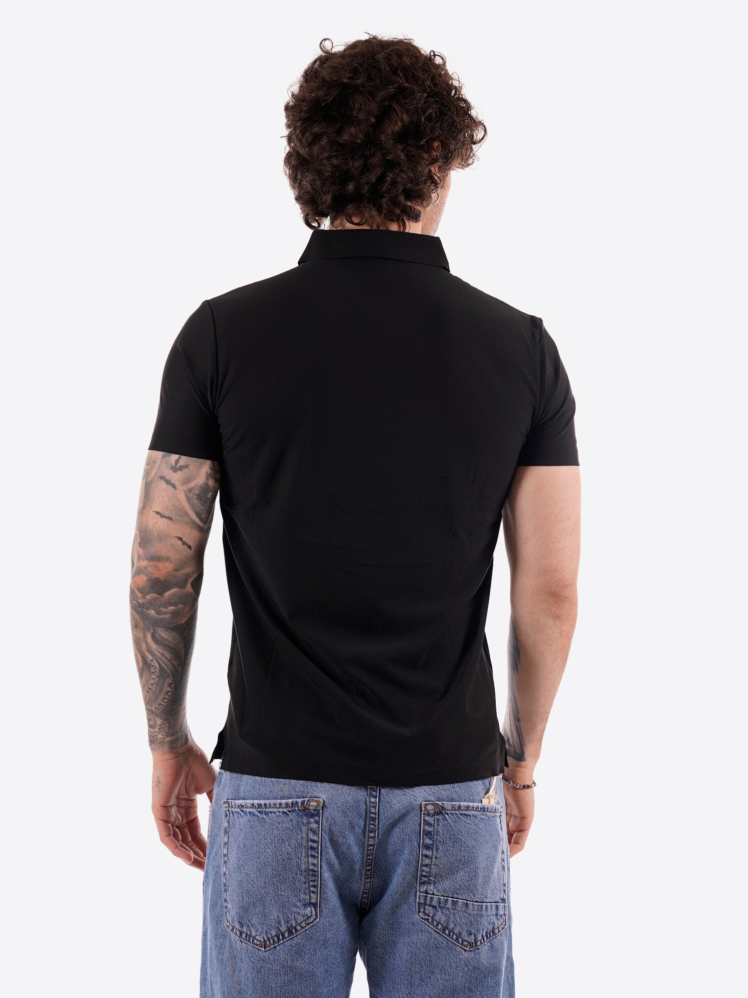 Polo GIANNI LUPO da Uomo - nero GL1003TB-S26BLK