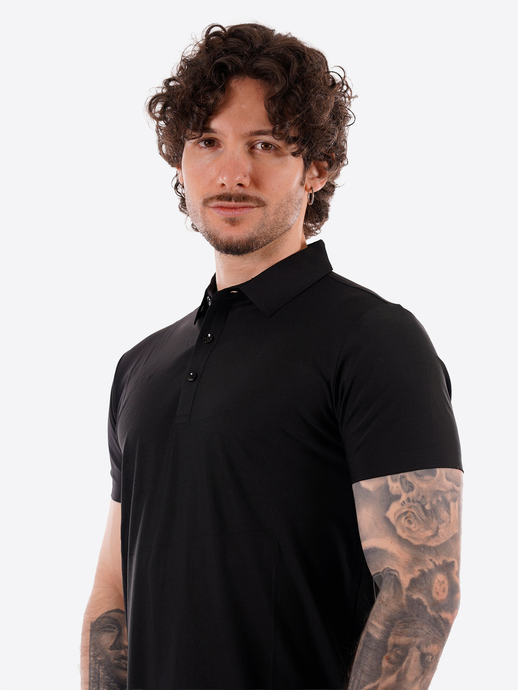 Polo GIANNI LUPO da Uomo - nero GL1003TB-S26BLK