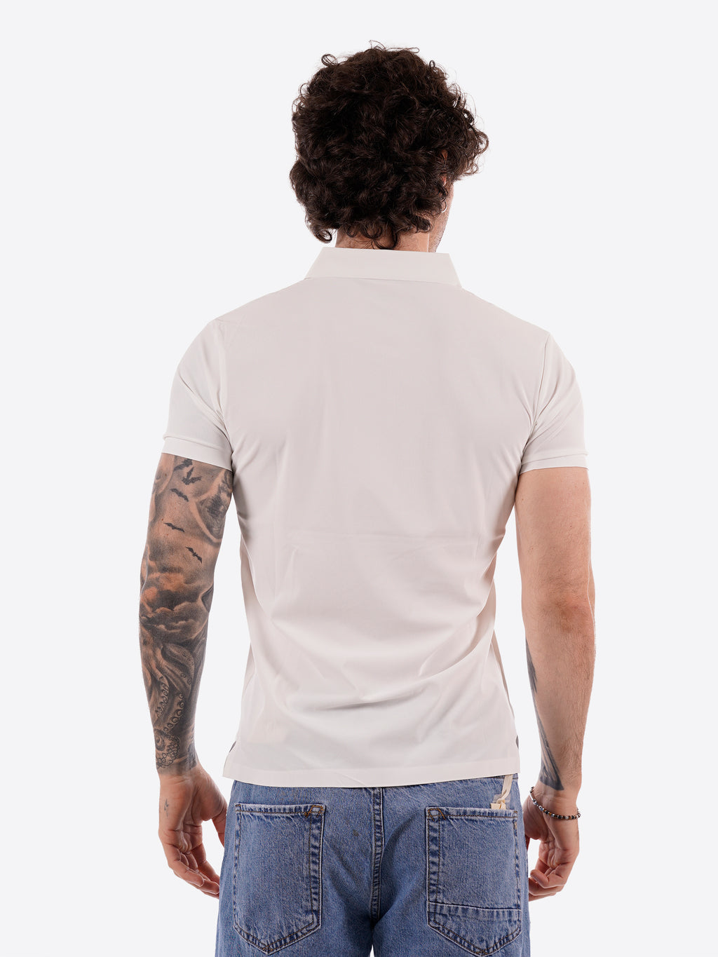 Polo GIANNI LUPO da Uomo - bianco GL1003TB-S26WHT