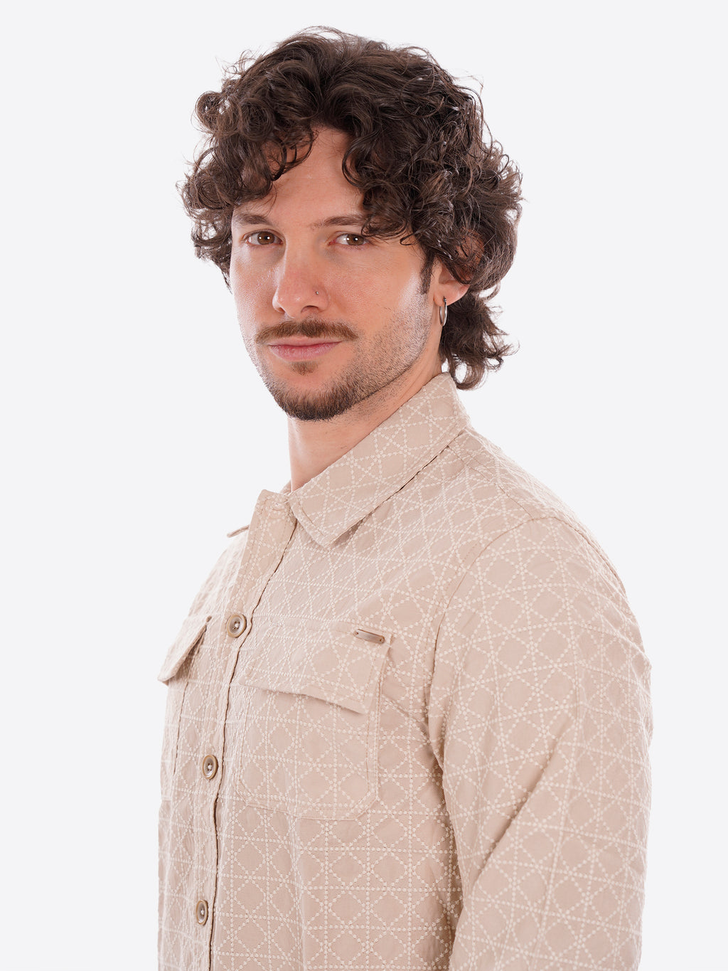 Camicia GIANNI LUPO da Uomo - beige GL1013TBBEIGE