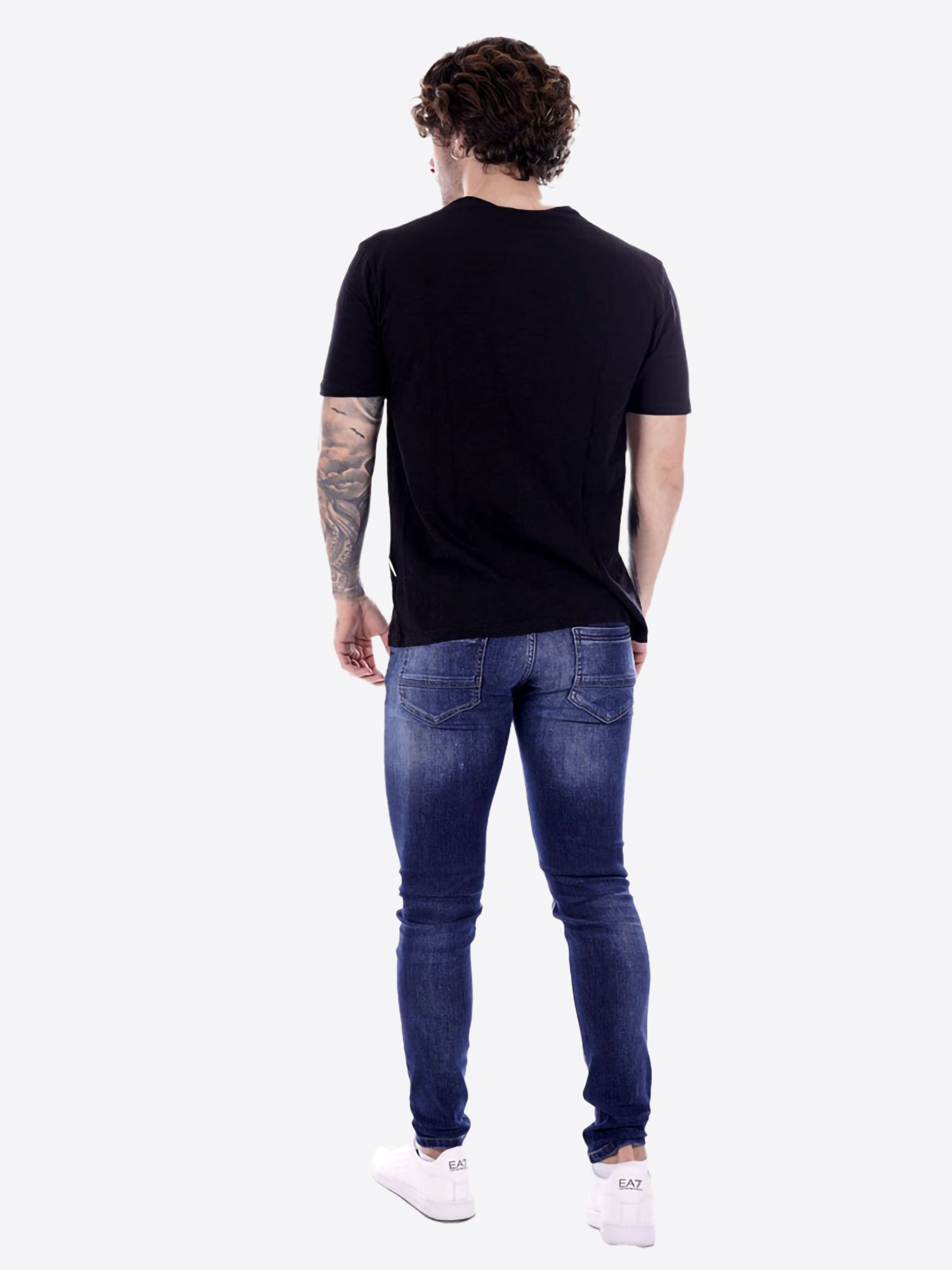 T-shirt GIANNI LUPO da Uomo - nero GL1053F-S26BLK