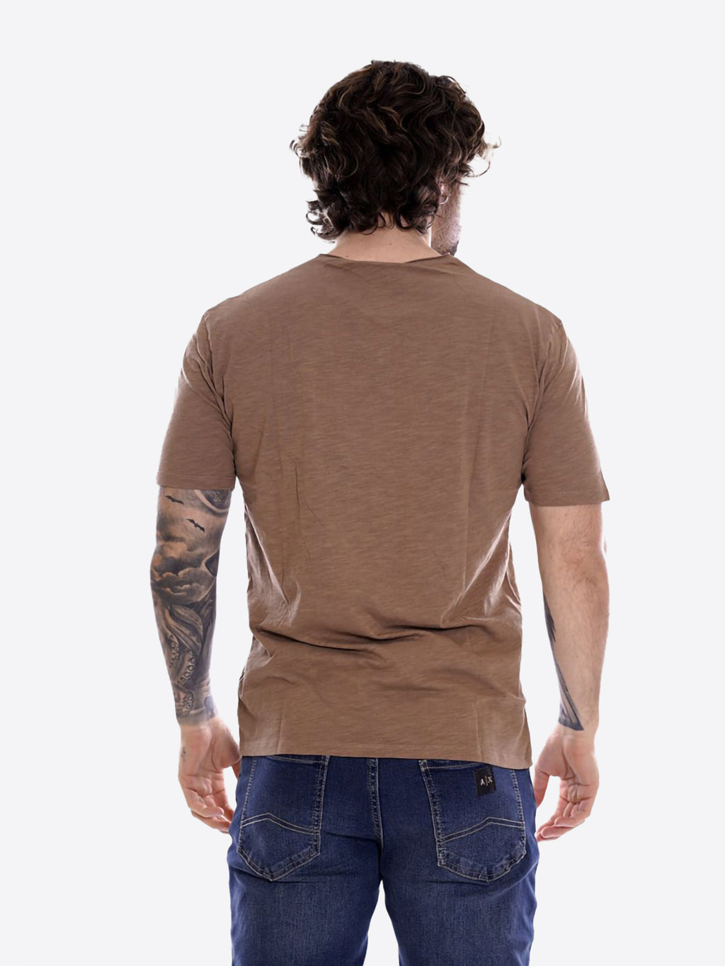 T-shirt GIANNI LUPO da Uomo - beige GL1053F-S26CAMEL