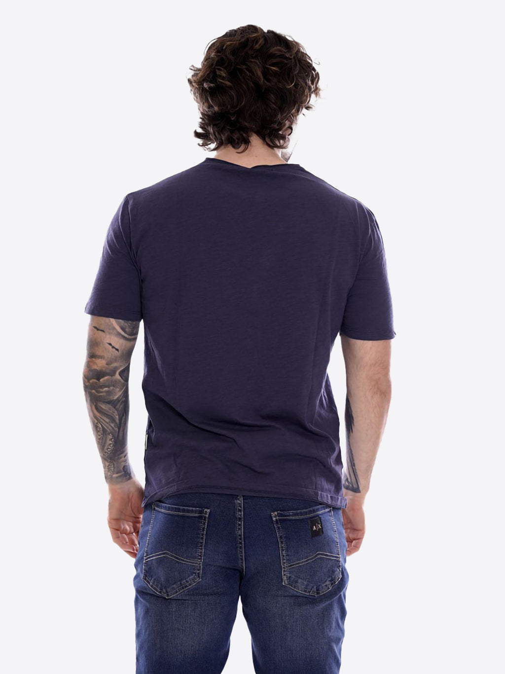 T-shirt GIANNI LUPO da Uomo - blu GL1053F-S26DENIM