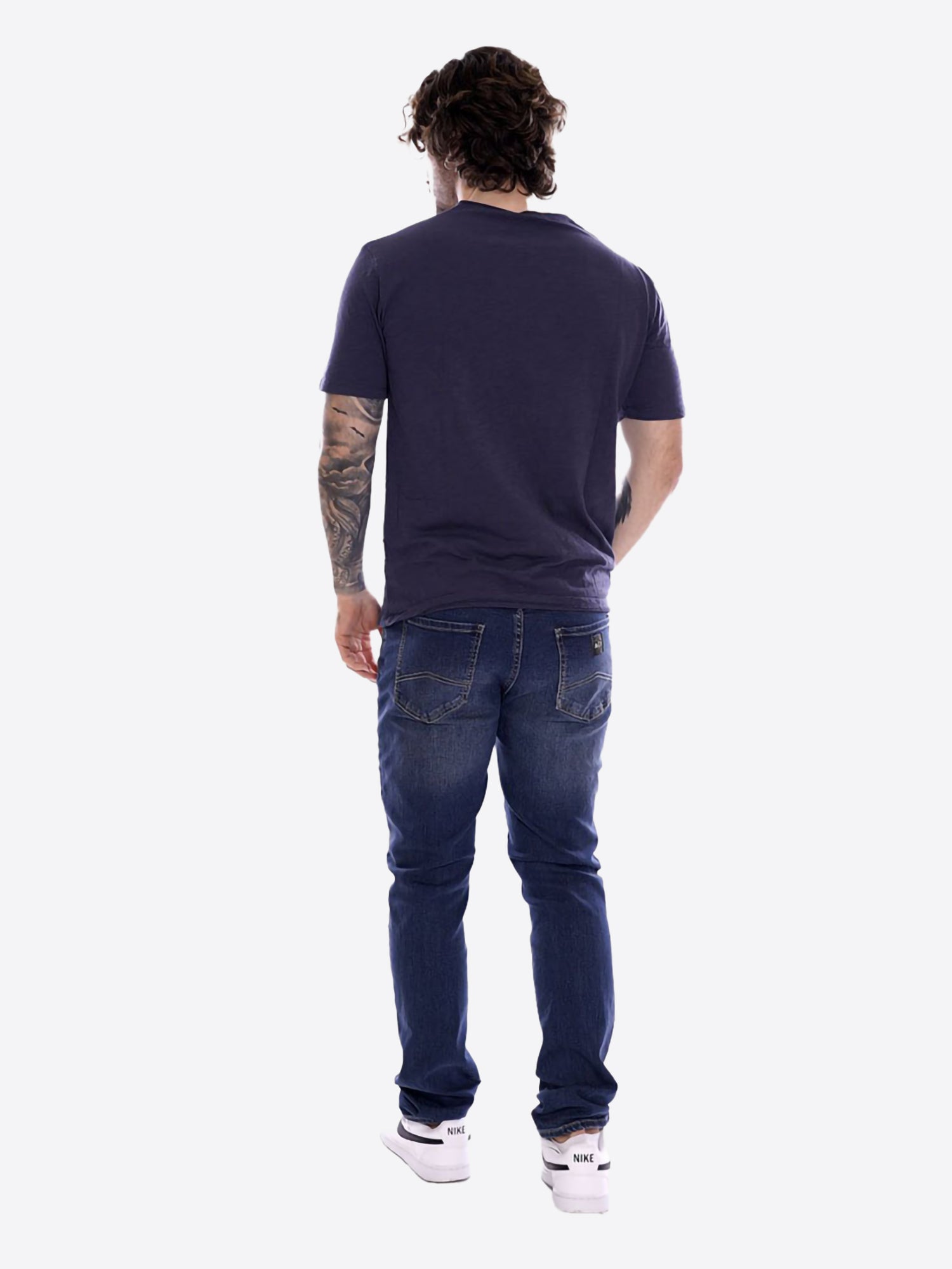 T-shirt GIANNI LUPO da Uomo - blu GL1053F-S26DENIM