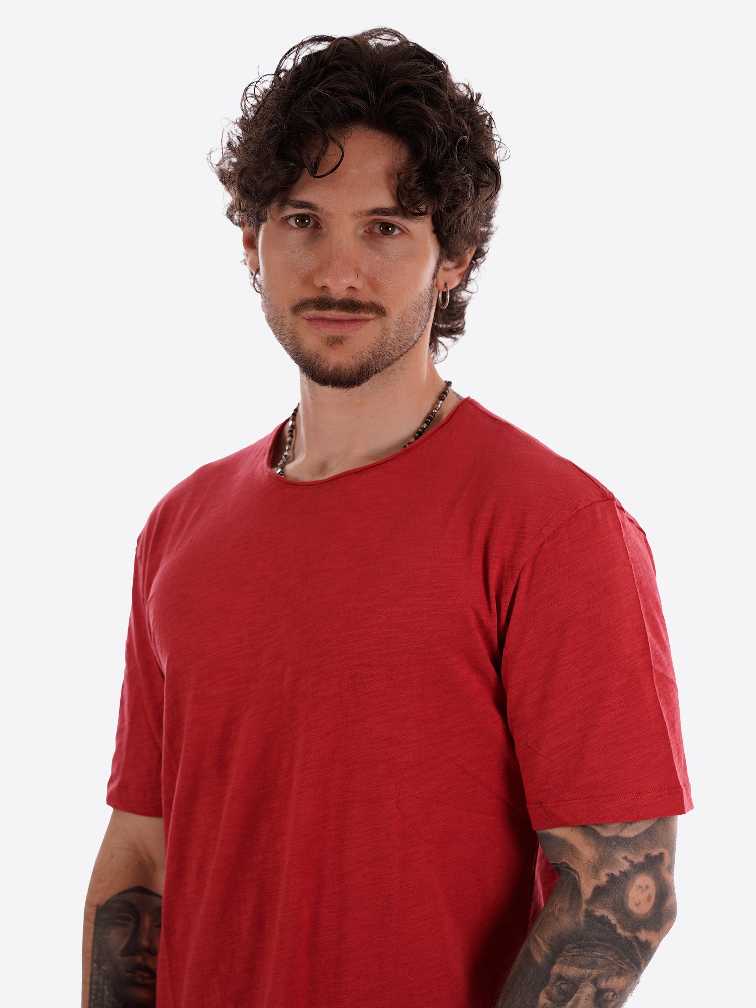 T-shirt GIANNI LUPO da Uomo - rosso GL1053F-S26INDIA