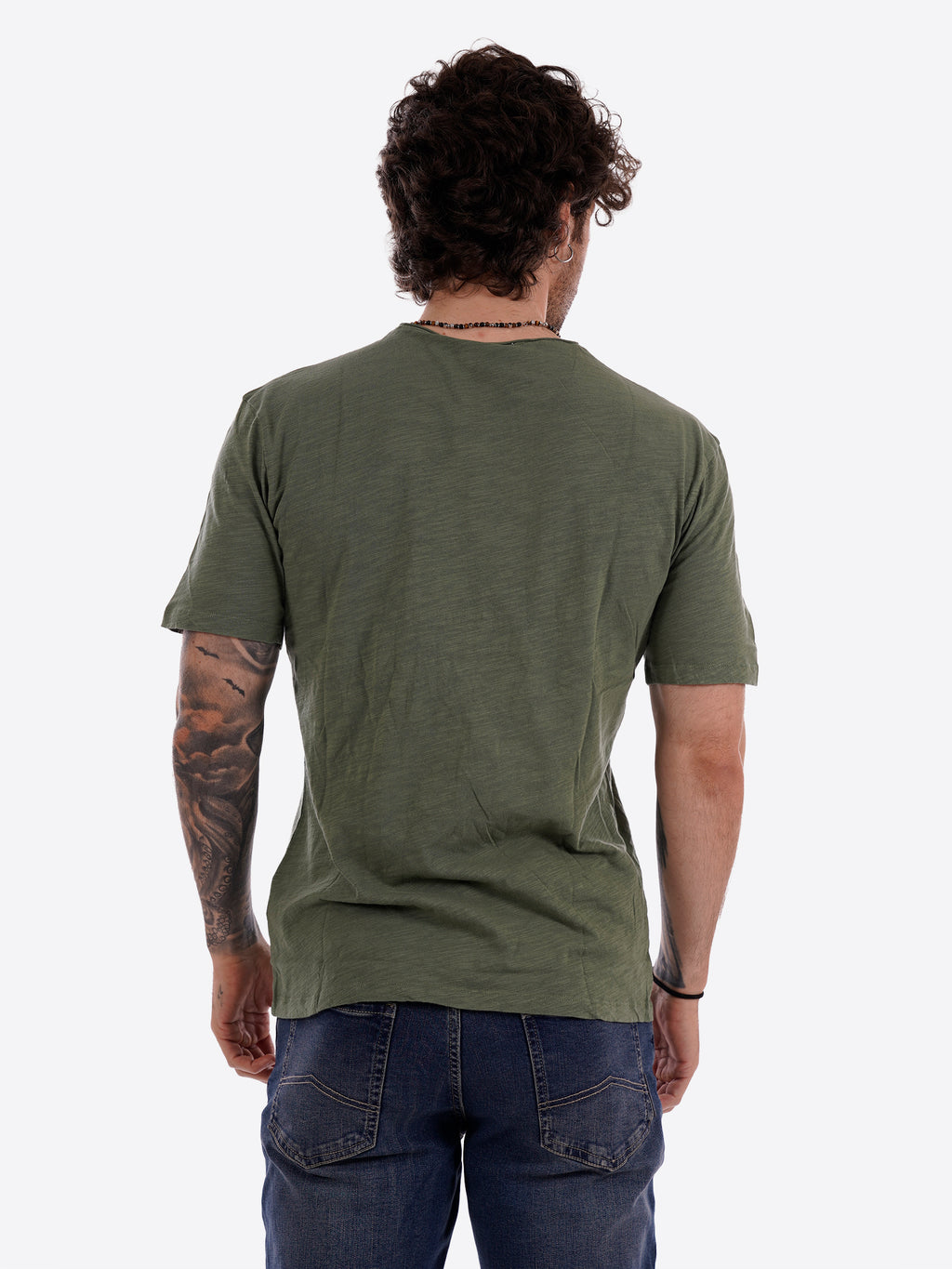 T-shirt GIANNI LUPO da Uomo - verde GL1053F-S26VERDE
