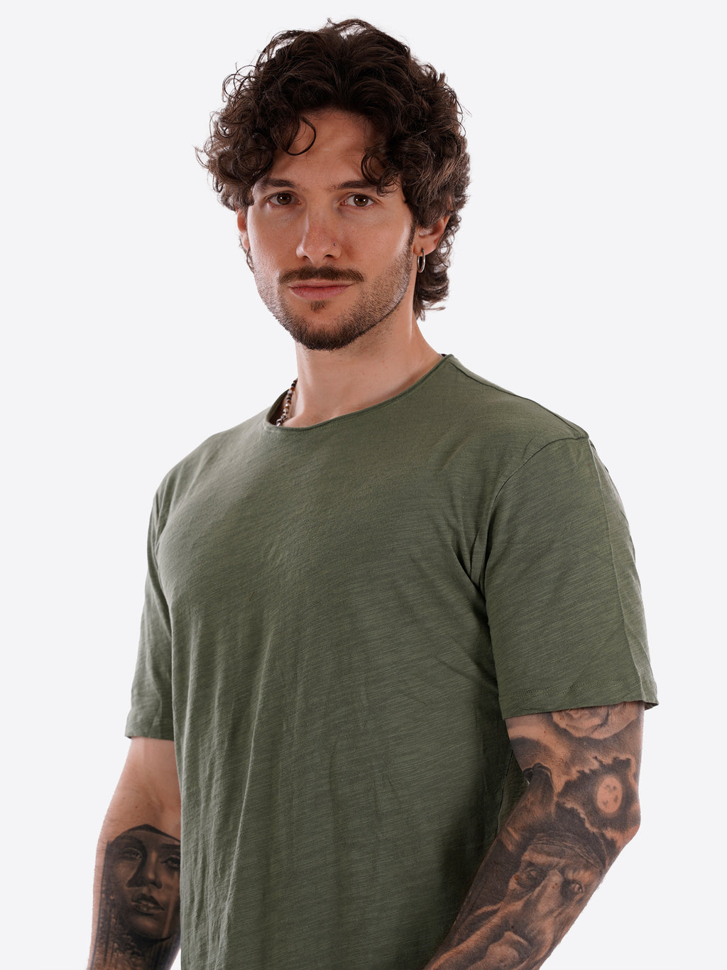 T-shirt GIANNI LUPO da Uomo - verde GL1053F-S26VERDE