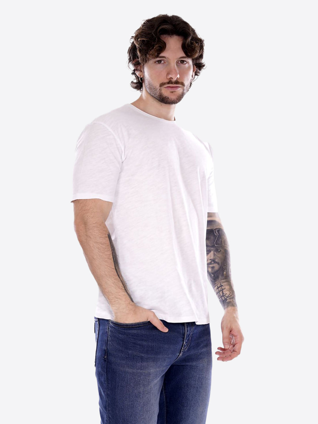 T-shirt GIANNI LUPO da Uomo - bianco GL1053F-S26WHT
