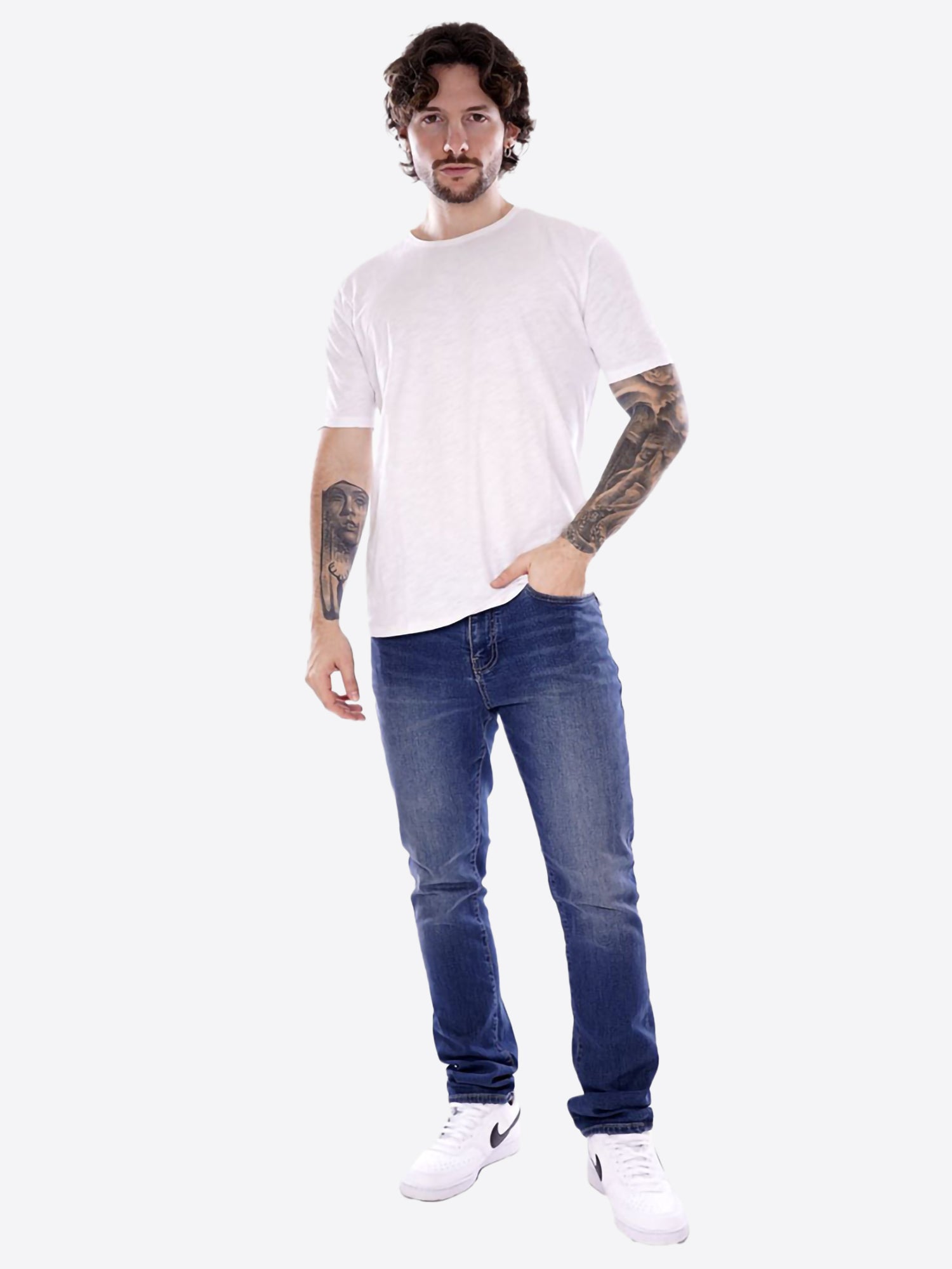 T-shirt GIANNI LUPO da Uomo - bianco GL1053F-S26WHT